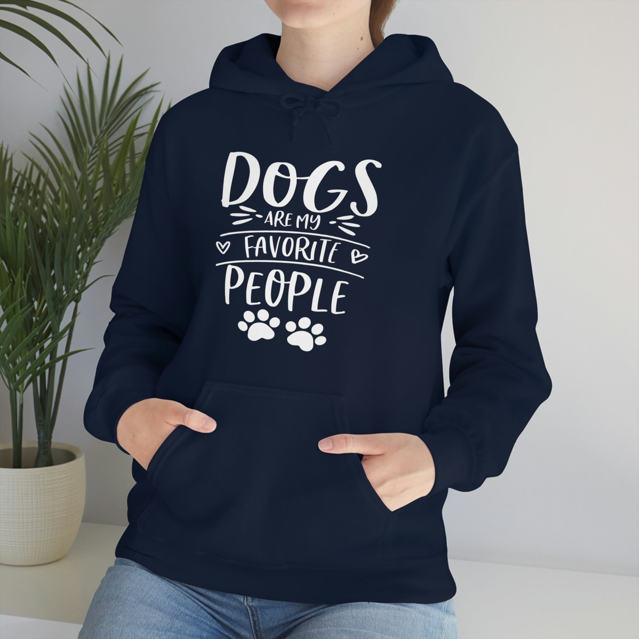 Dogs Are My Favorite People - Unisex Heavy Blend™ Hooded Sweatshirt