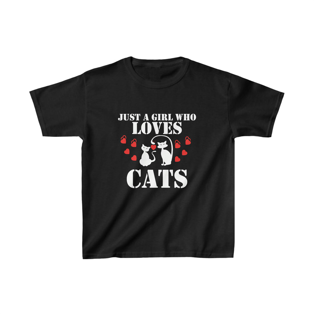Just a Girl Who Loves Cats - Kid&