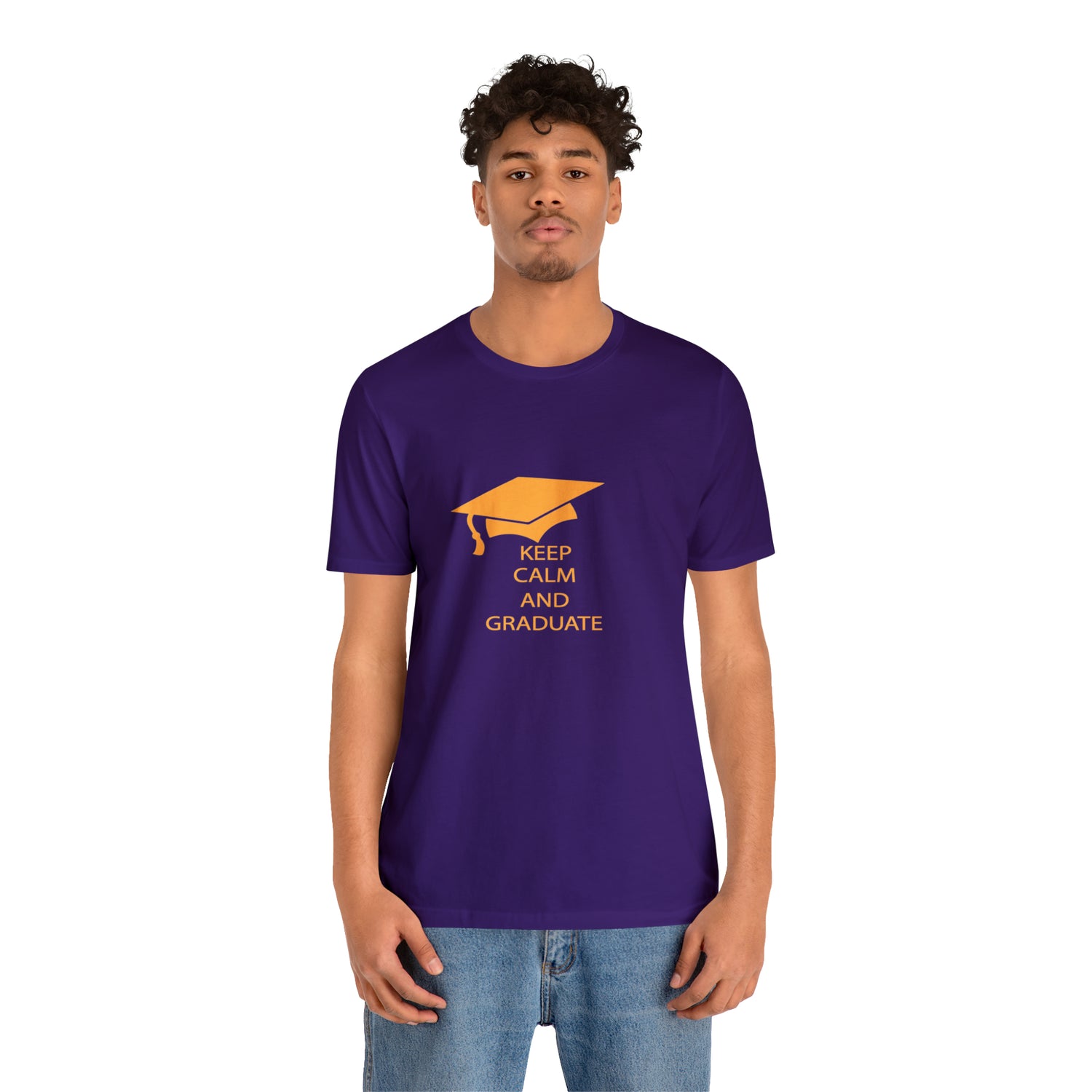 Keep Calm And Graduate - Unisex Jersey Short Sleeve Tee