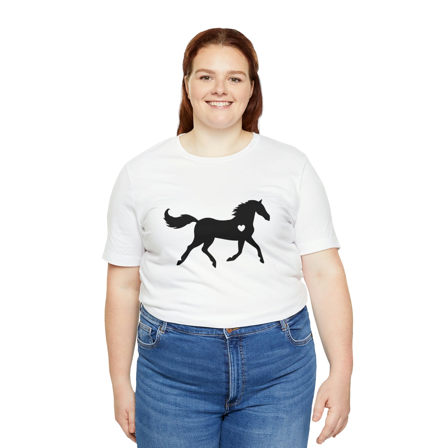 Horse Heart - Unisex Jersey Short Sleeve Tee
