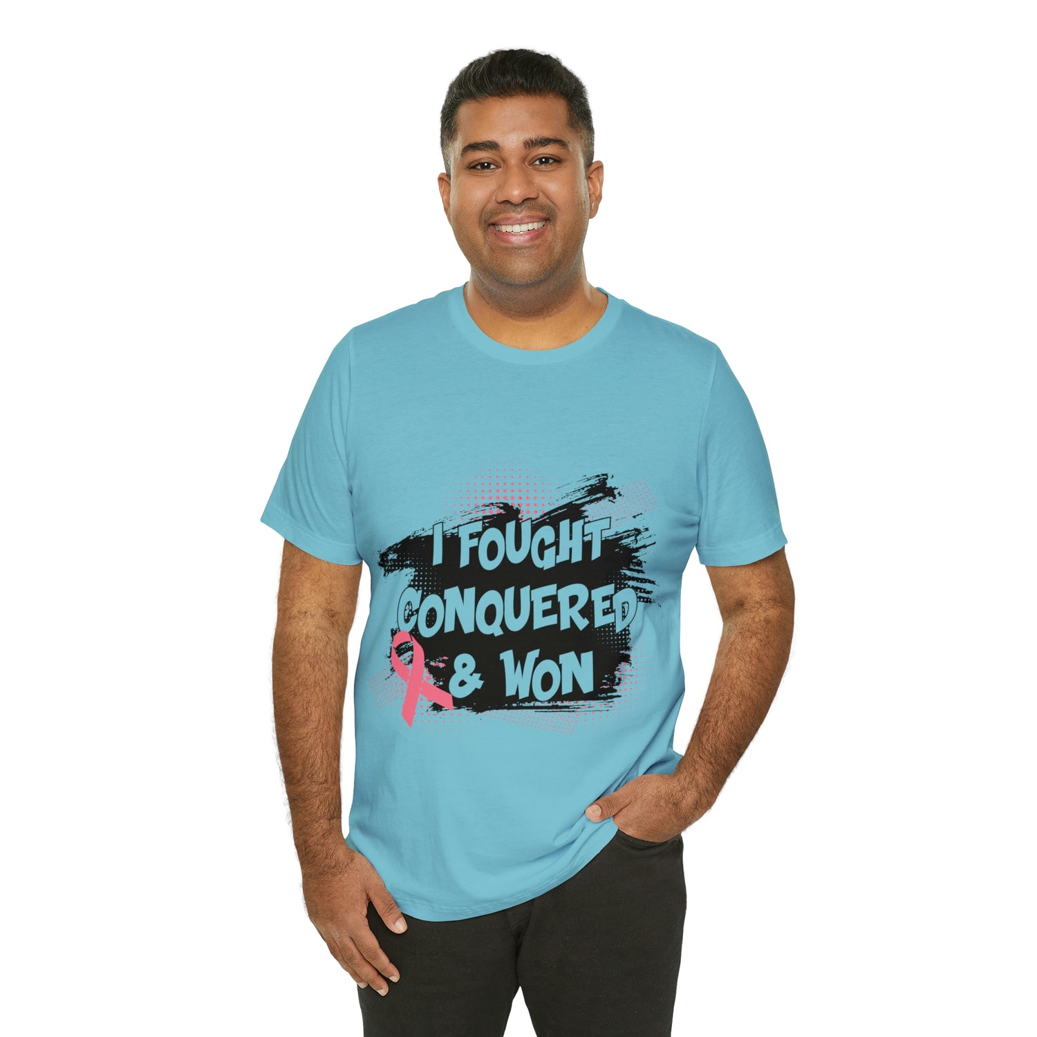 I Fought Conquered & Won - Unisex Jersey Short Sleeve Tee