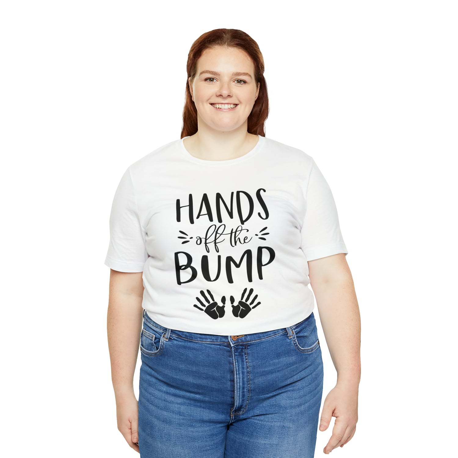 Hands Off The Bump - Unisex Jersey Short Sleeve Tee