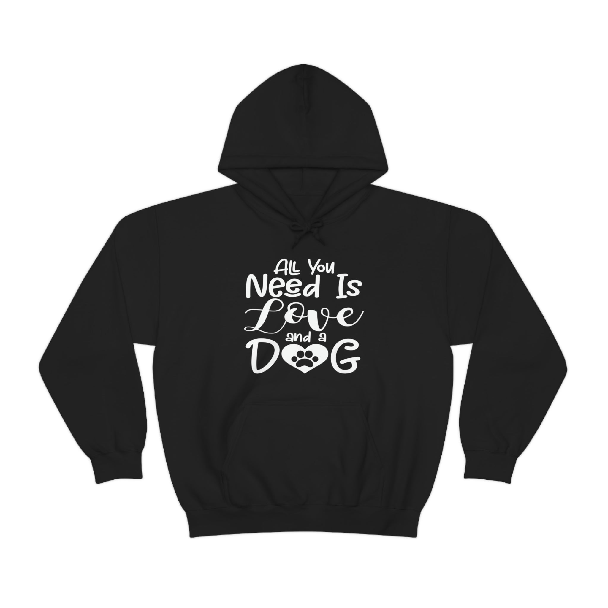 All You Need Is Love & A Dog - Unisex Heavy Blend™ Hooded Sweatshirt