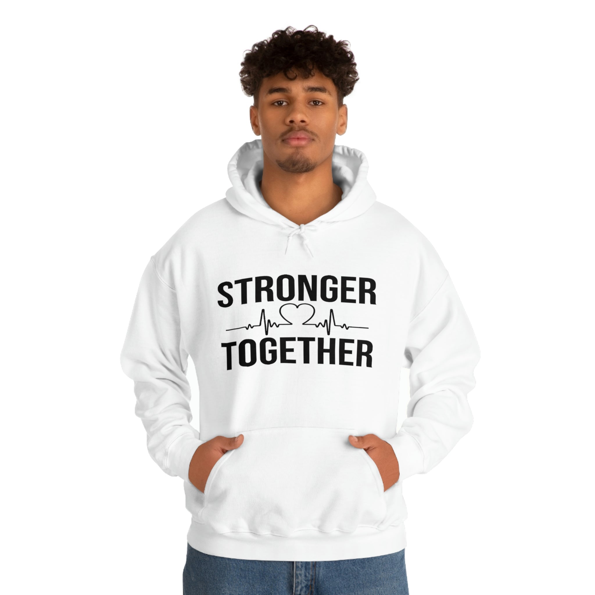 Stronger Together - Unisex Heavy Blend™ Hooded Sweatshirt