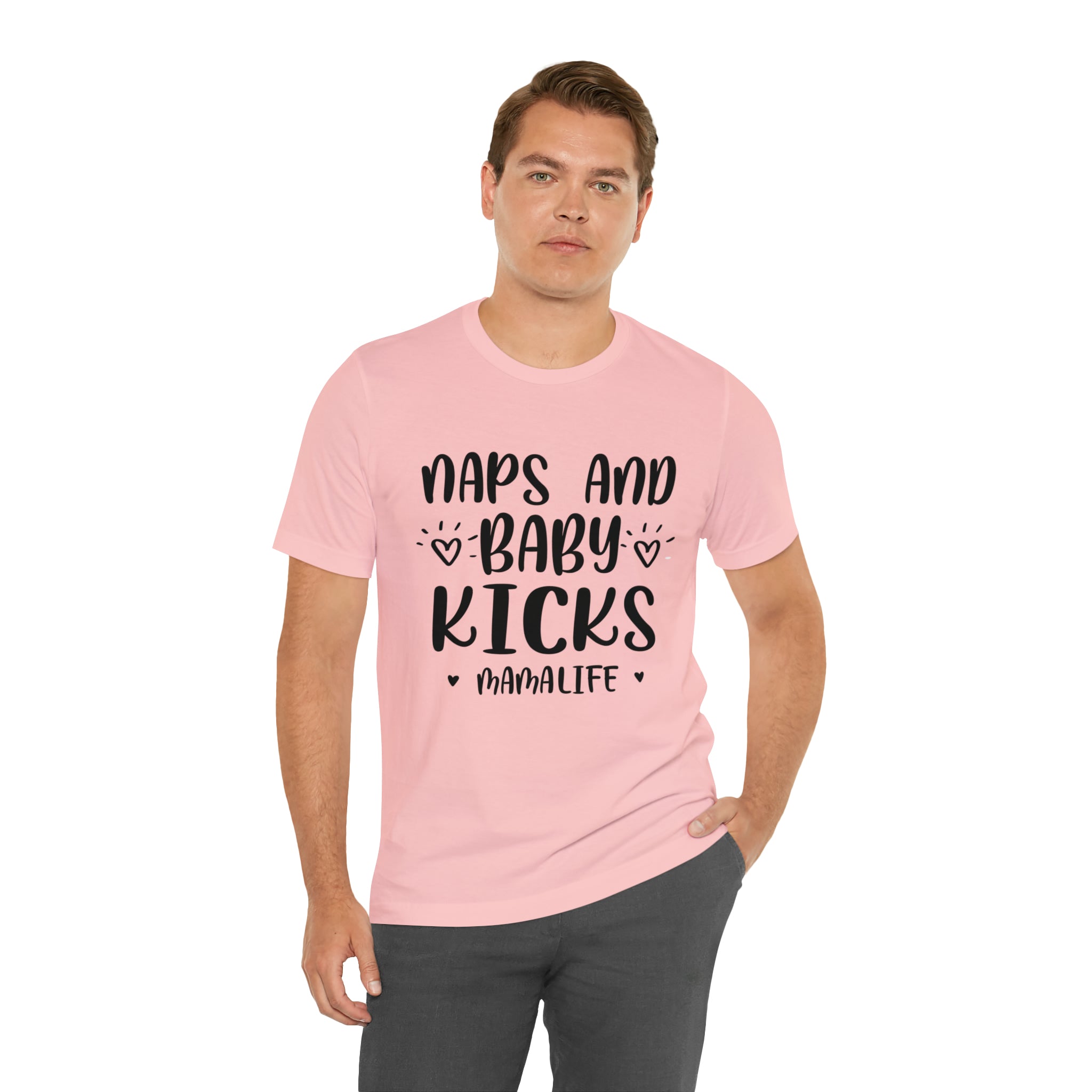 Naps & Baby Kicks - Unisex Jersey Short Sleeve Tee