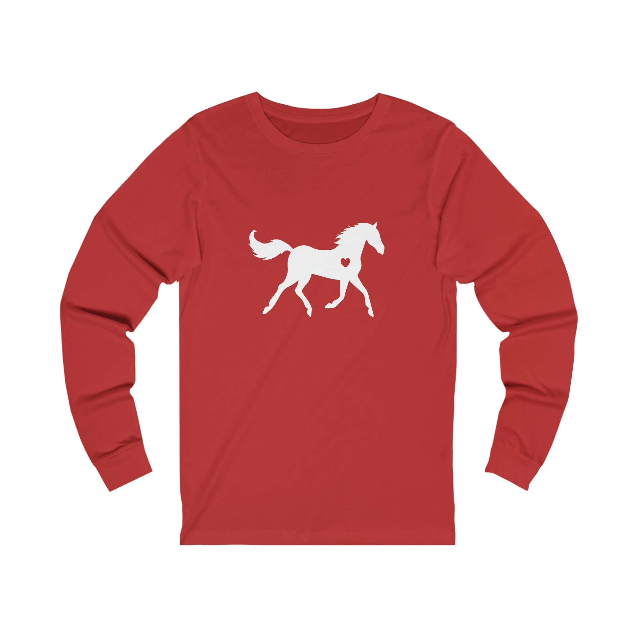 Horse Heart - Unisex Jersey Long Sleeve Tee