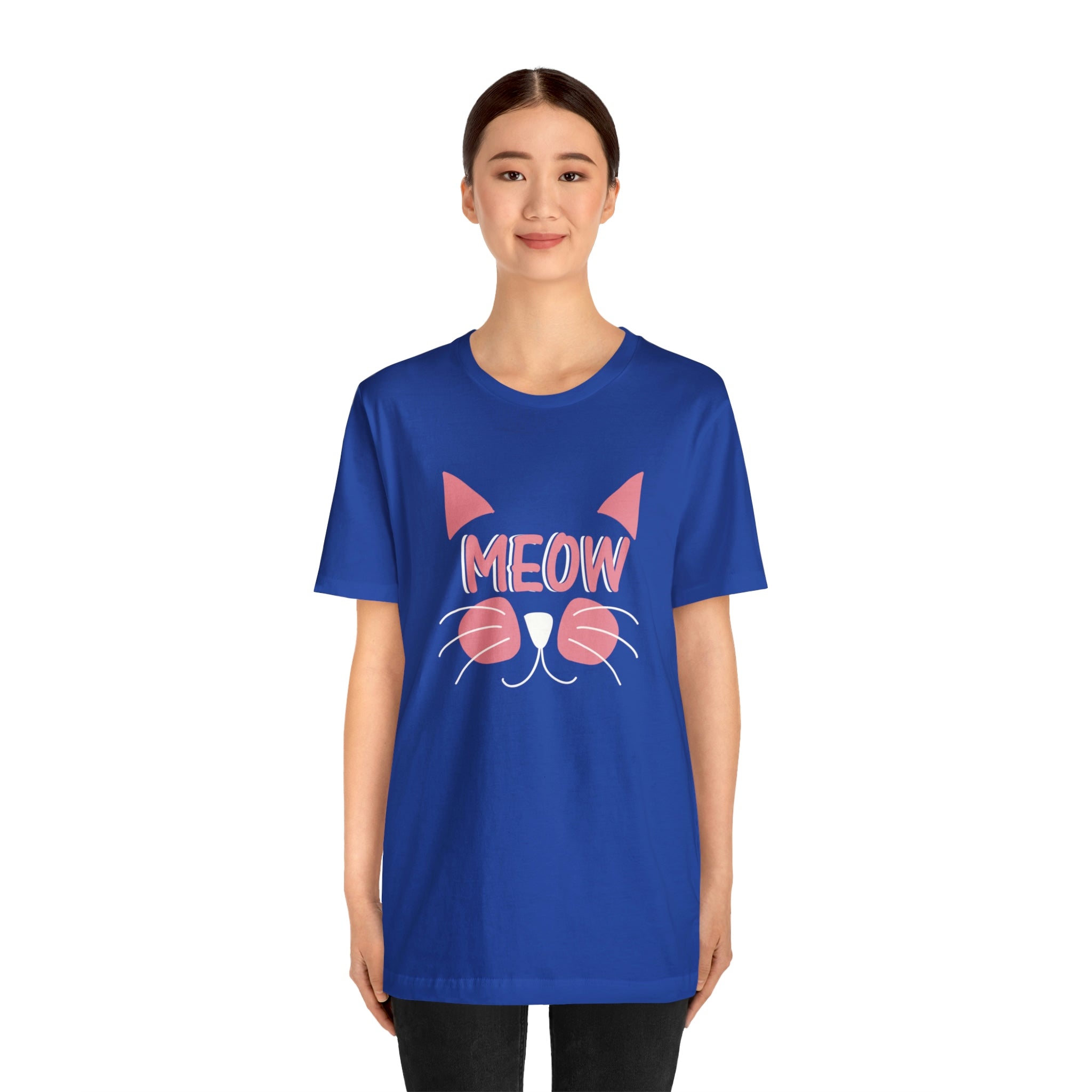 Meow - Unisex Jersey Short Sleeve Tee