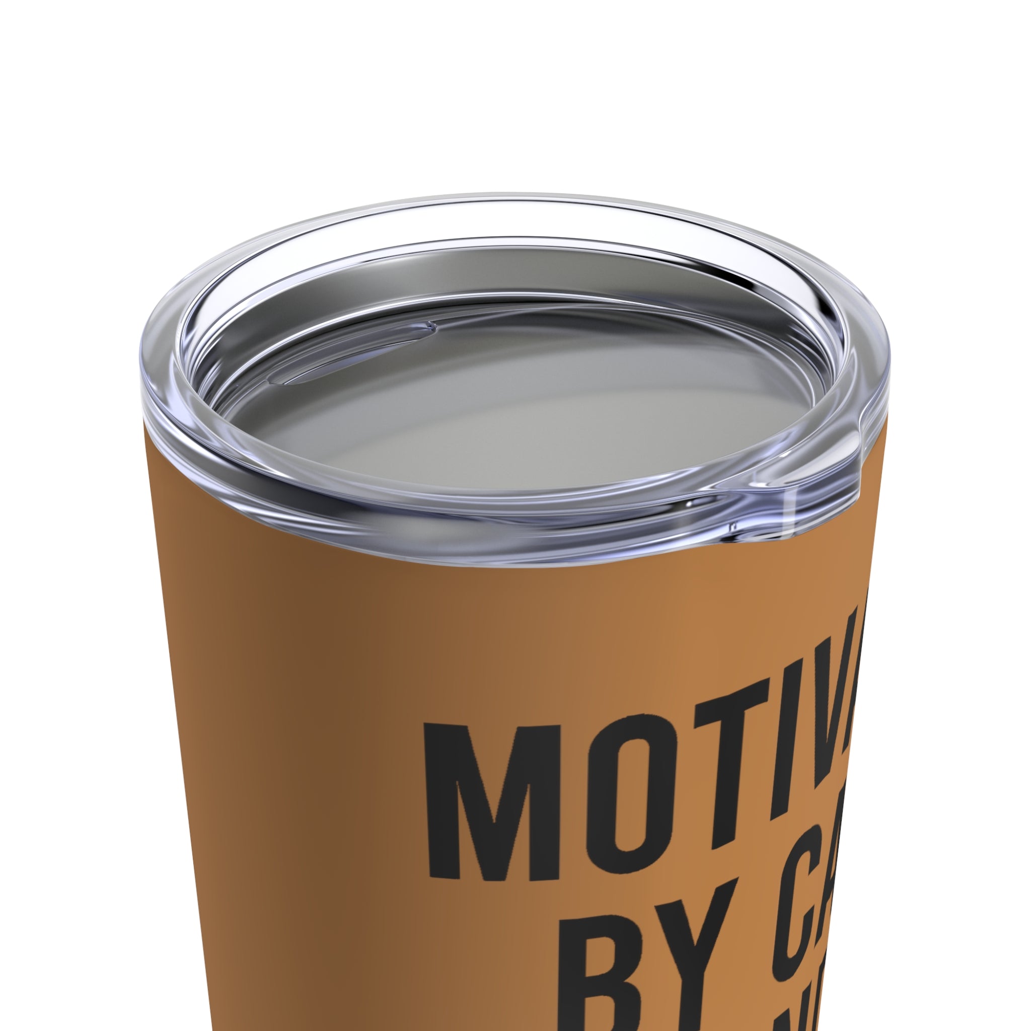 Motivated By Cats & Caffeine - Tumbler 20oz