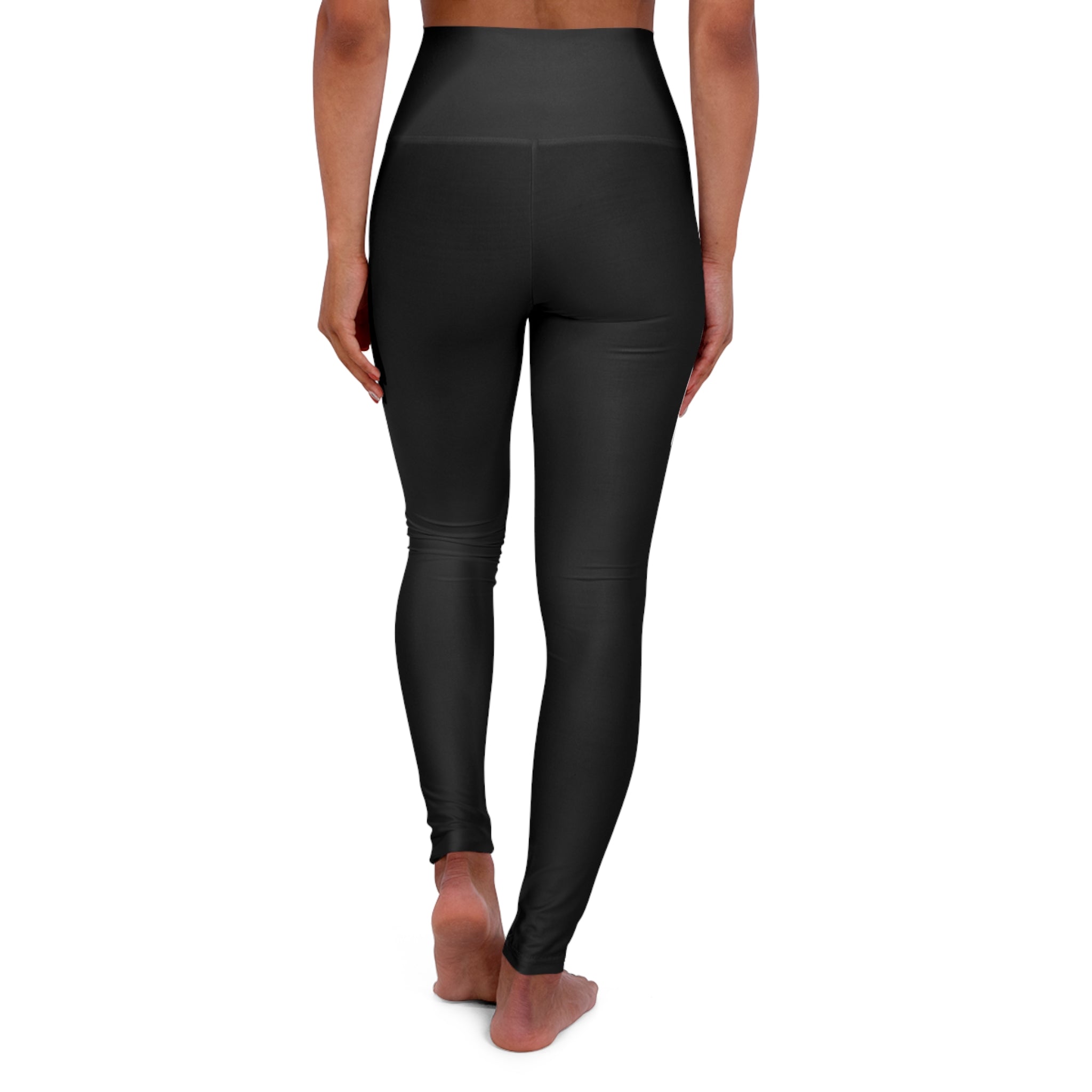 Cat Lover - Black High Waisted Yoga Leggings
