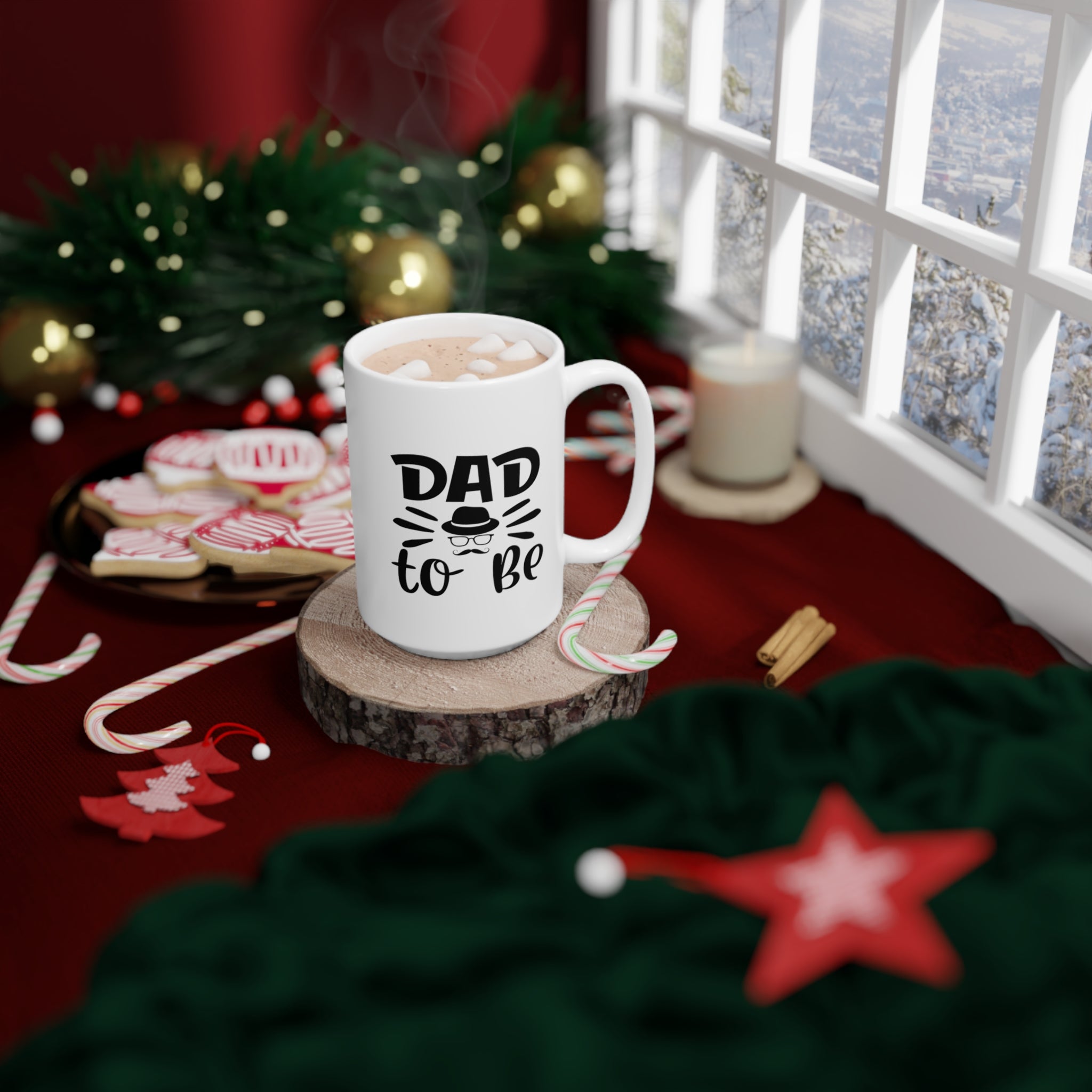 Dad To Be - White Ceramic Mug 2 sizes Available
