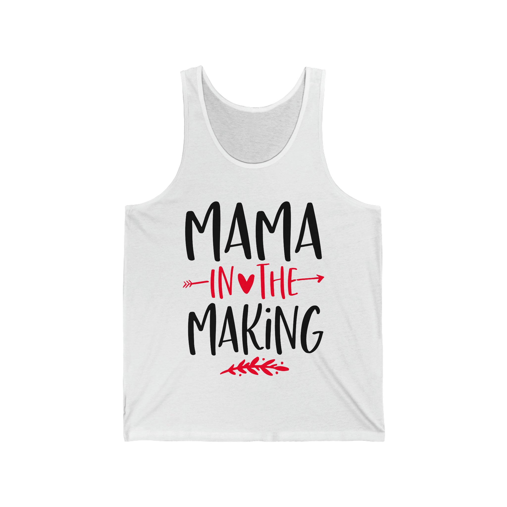 Mama In The Making - Unisex Jersey Tank Top