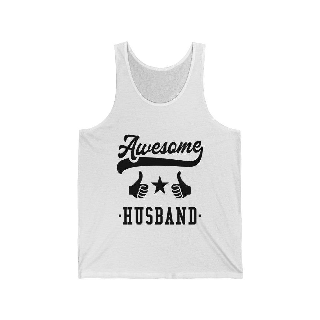 Awesome Husband - Unisex Jersey Tank Top