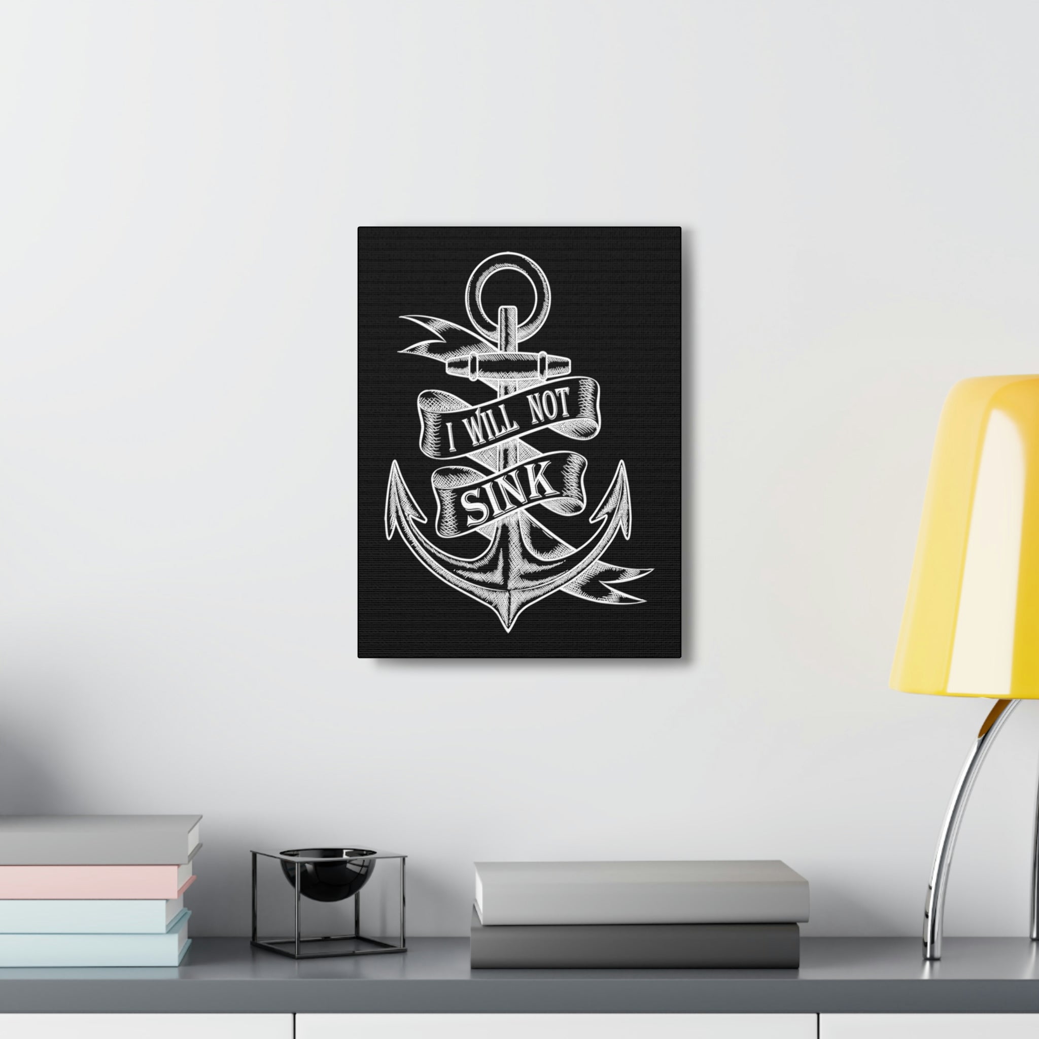 I Will Not Sink - Canvas Print