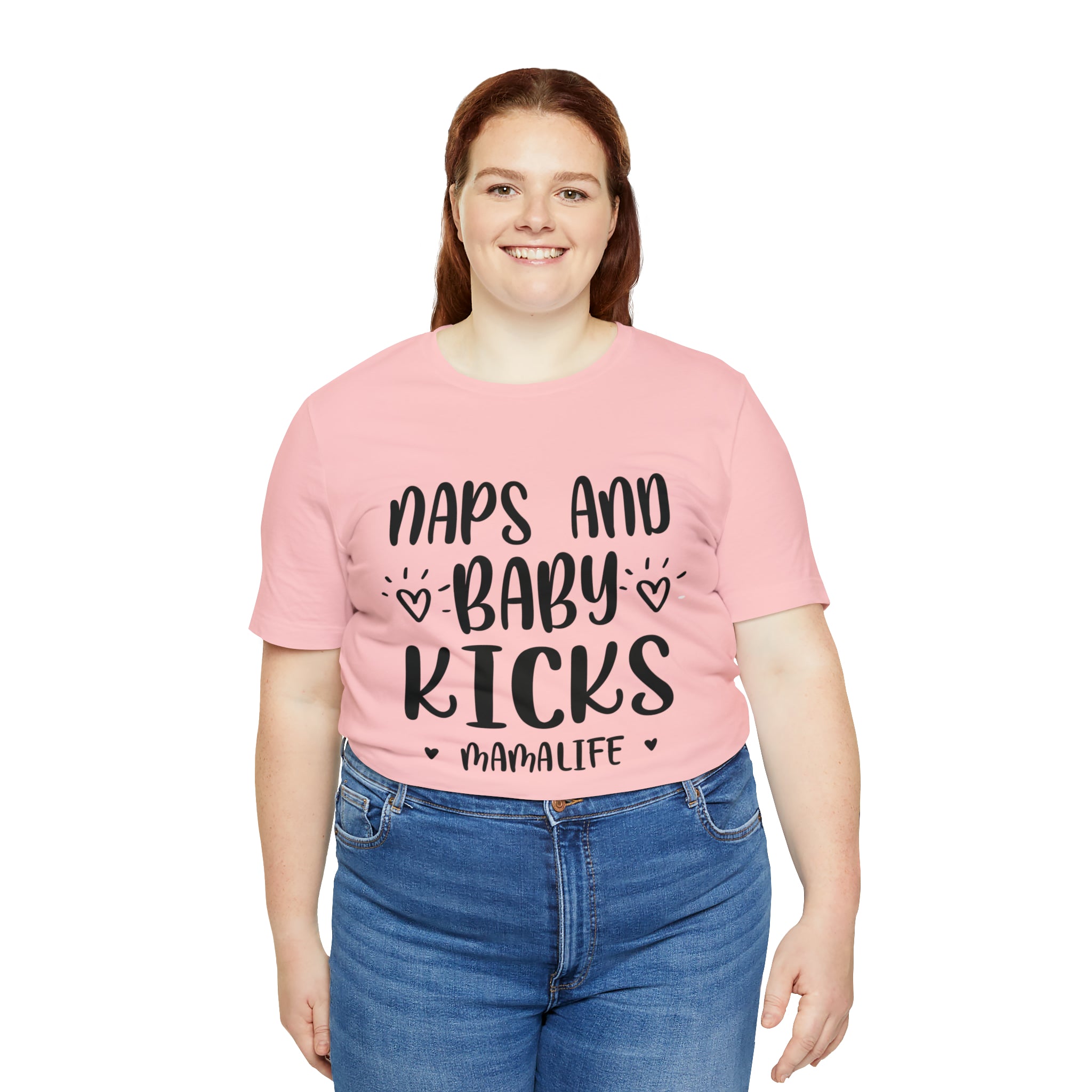 Naps & Baby Kicks - Unisex Jersey Short Sleeve Tee