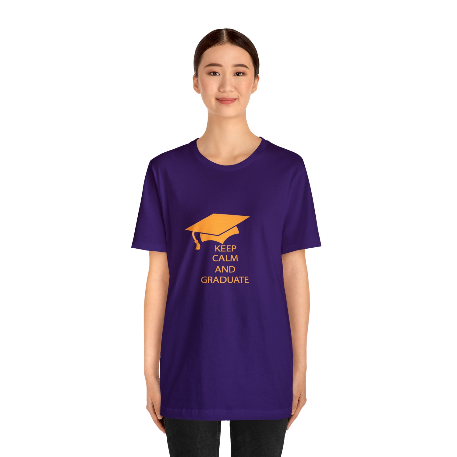 Keep Calm And Graduate - Unisex Jersey Short Sleeve Tee