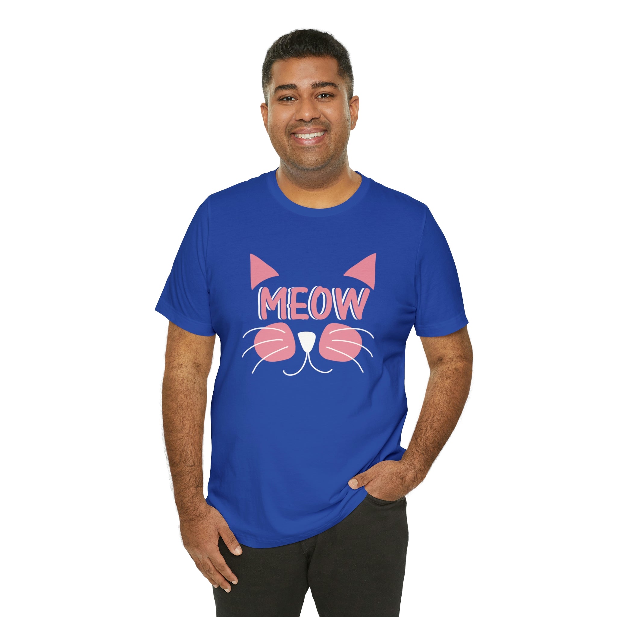 Meow - Unisex Jersey Short Sleeve Tee