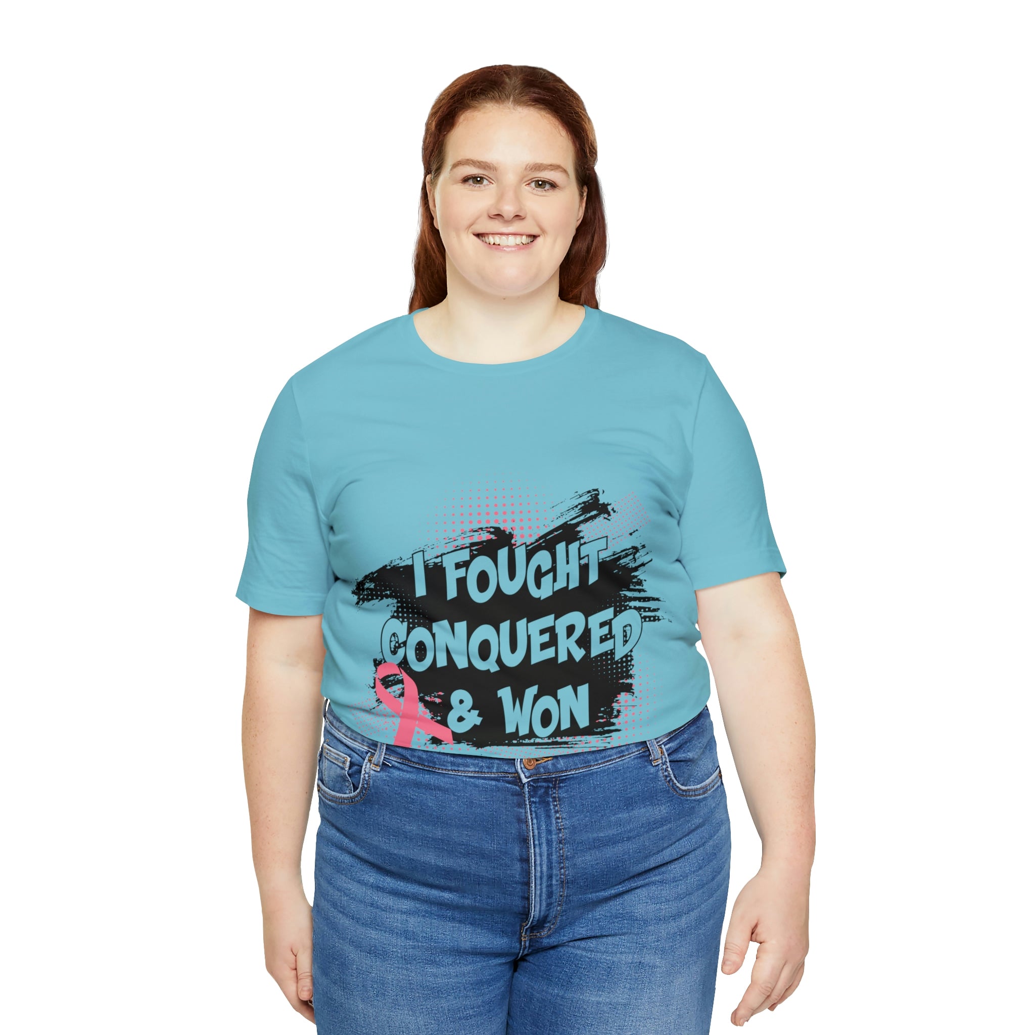 I Fought Conquered & Won - Unisex Jersey Short Sleeve Tee