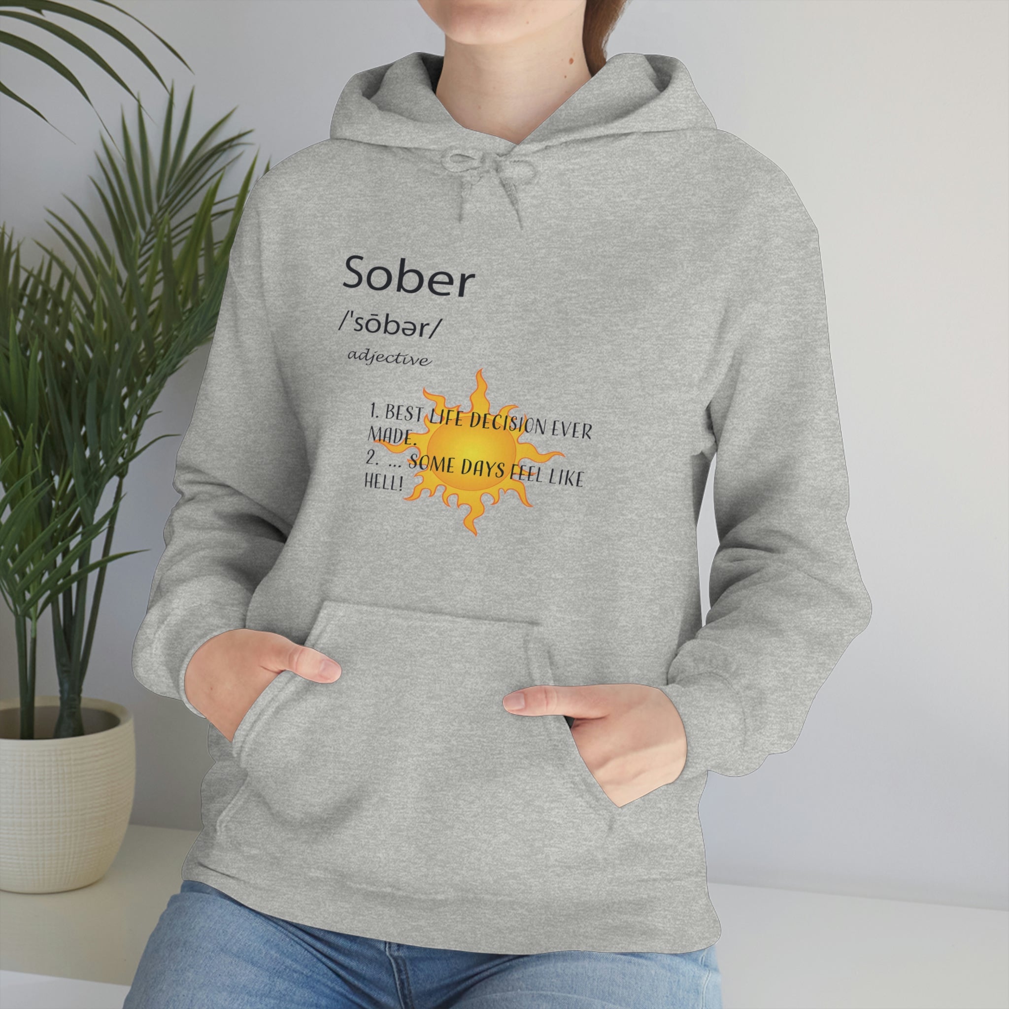 Sober - Unisex Heavy Blend™ Hooded Sweatshirt