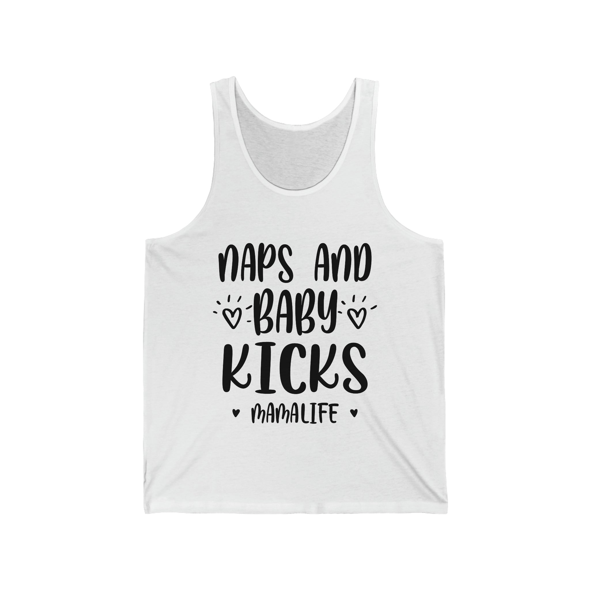 Naps & Baby Kicks - Unisex Jersey Tank Top