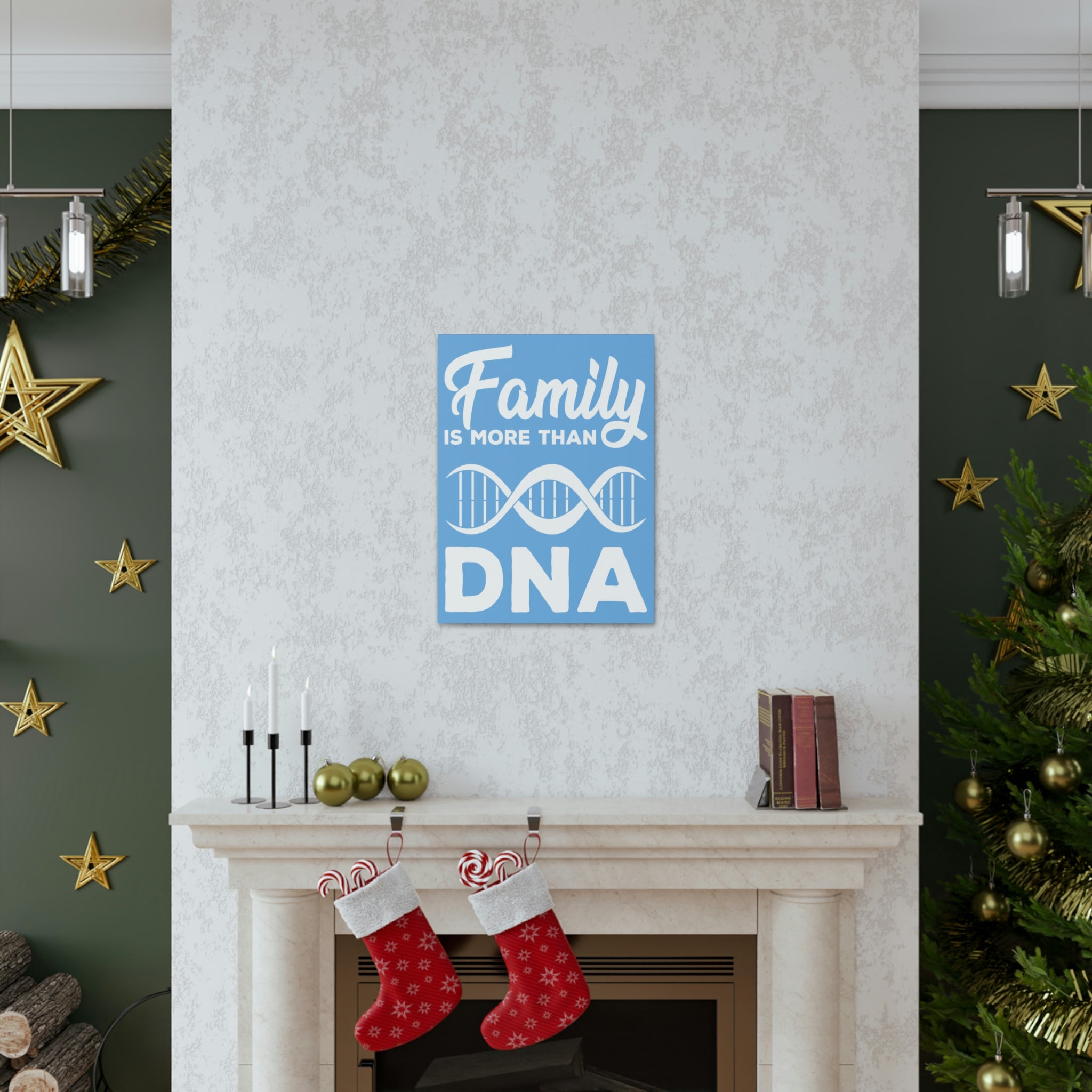 Family is more than DNA - Canvas Print