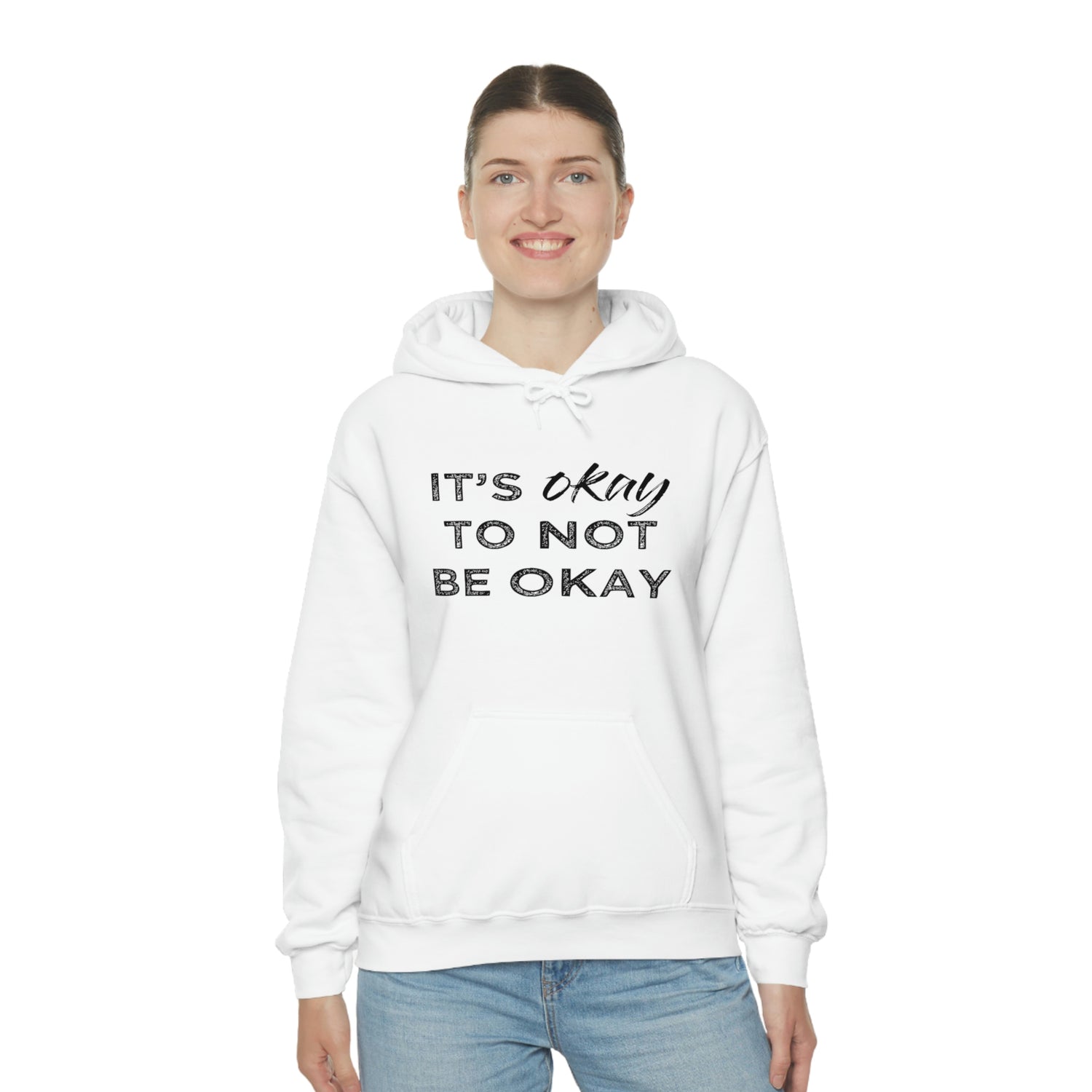 Its Ok To Not Be Ok - Unisex Heavy Blend™ Hooded Sweatshirt