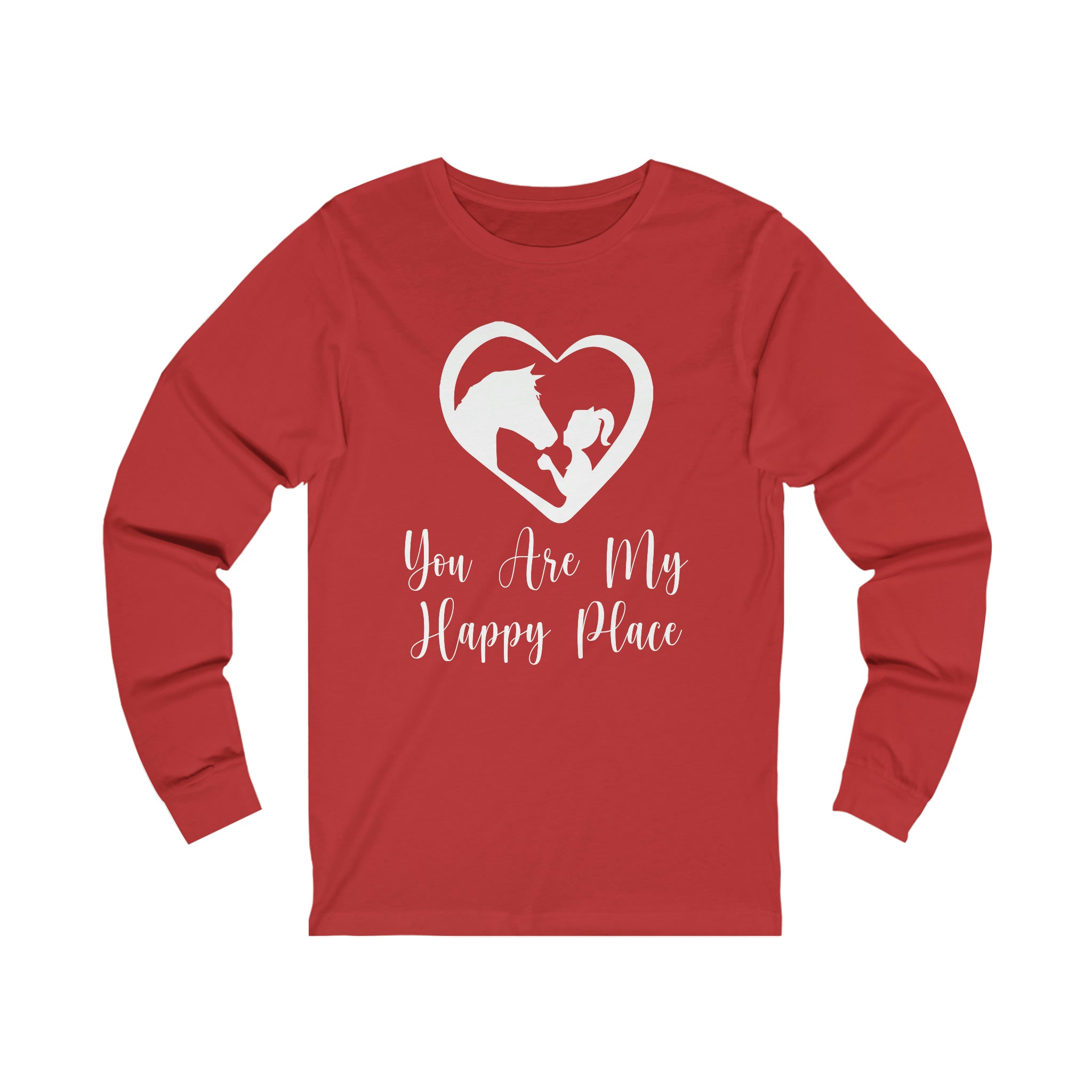 You Are My Happy Place - Unisex Jersey Long Sleeve Tee