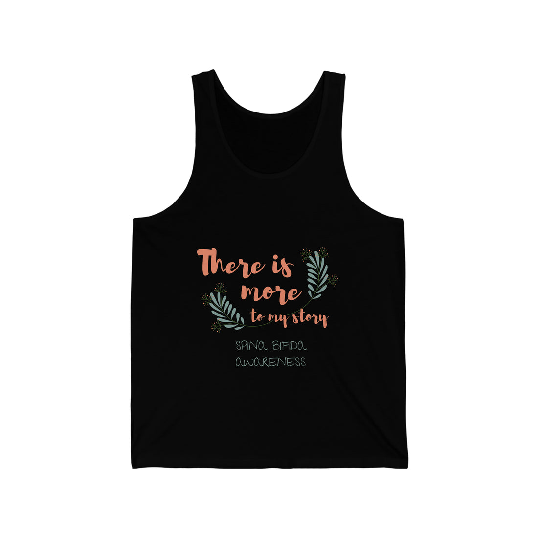 There Is More To My Story Spina Bifida Awareness - Unisex Jersey Tank Top