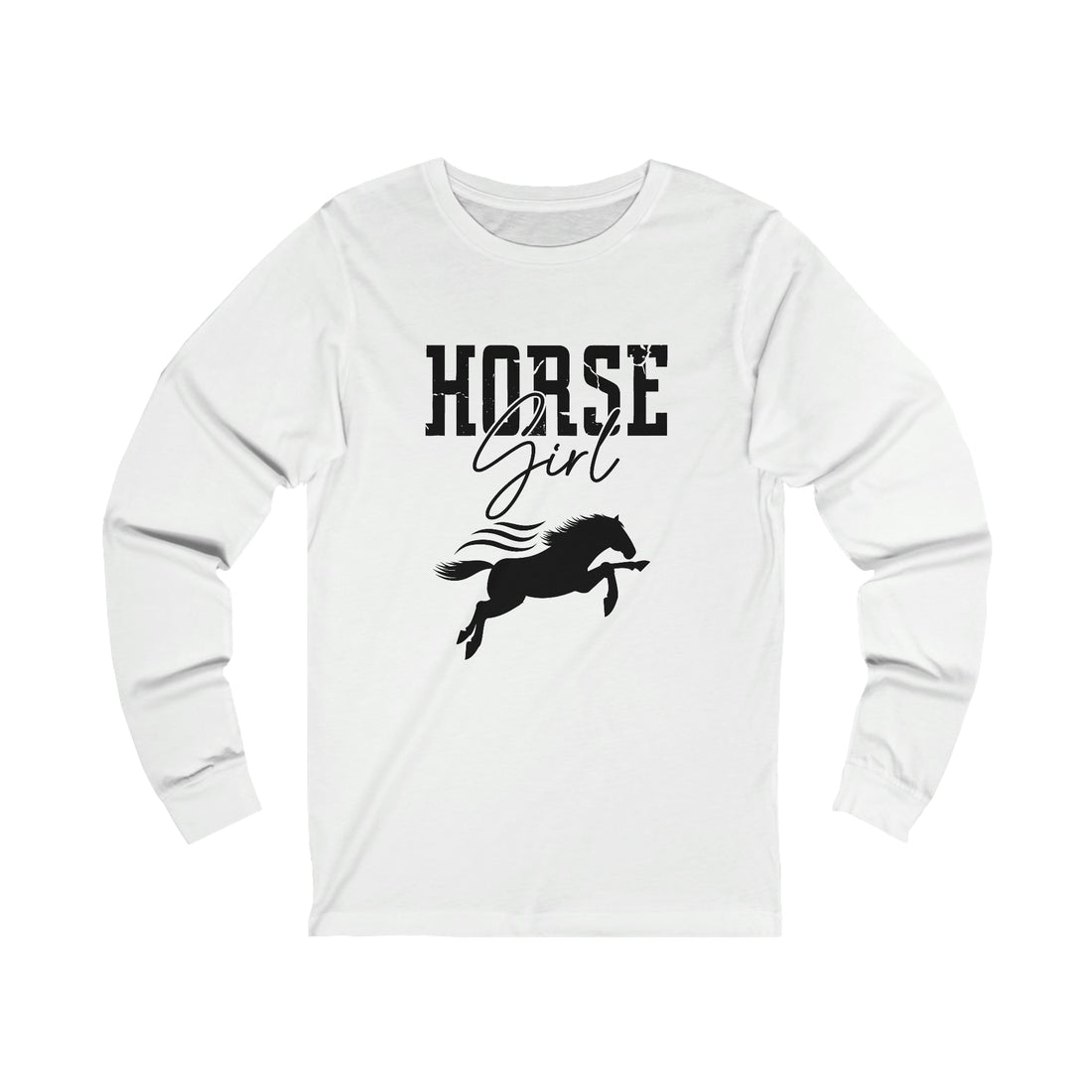 Horse Girl - Unisex Jersey Long Sleeve Tee