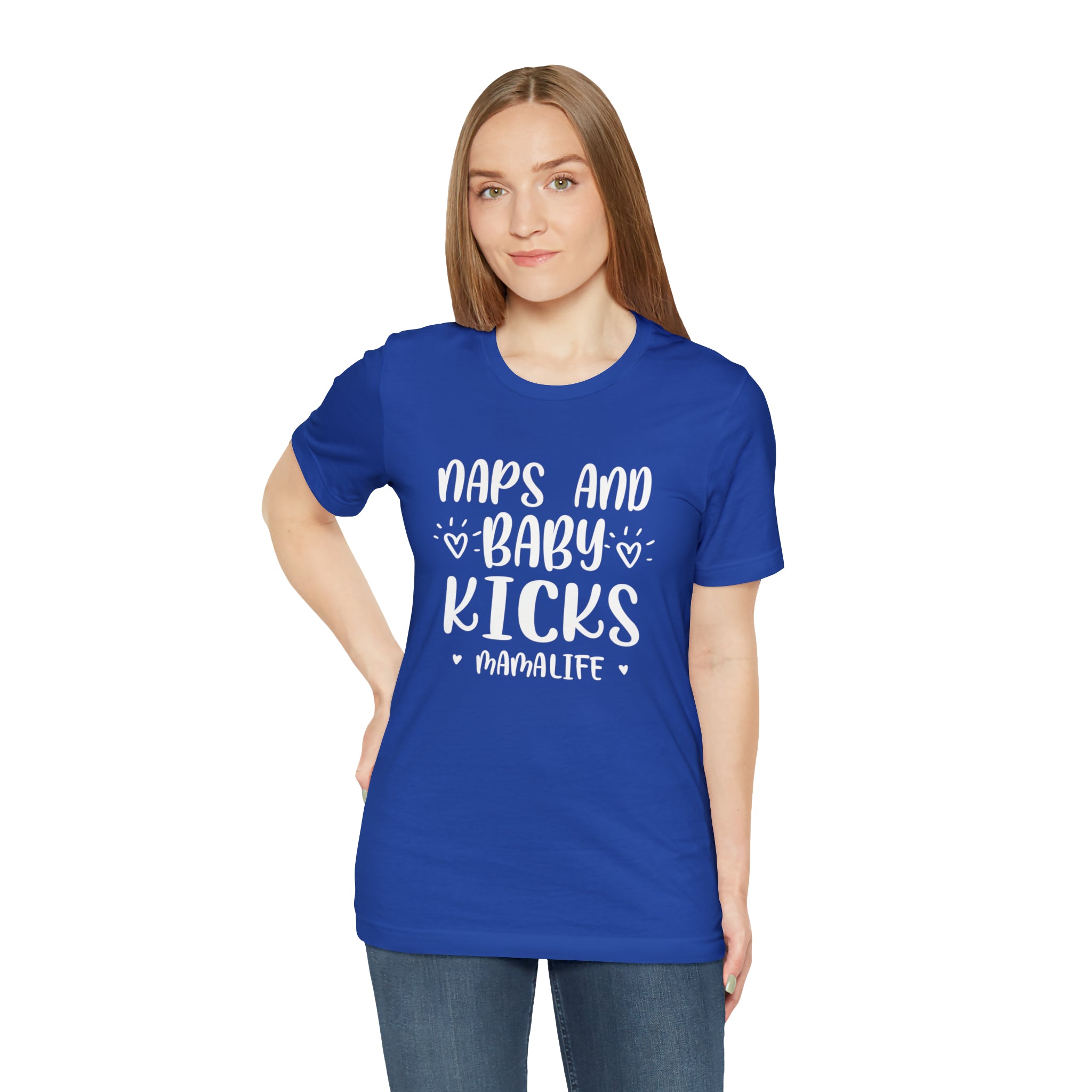 Naps & Baby Kicks - Unisex Jersey Short Sleeve Tee