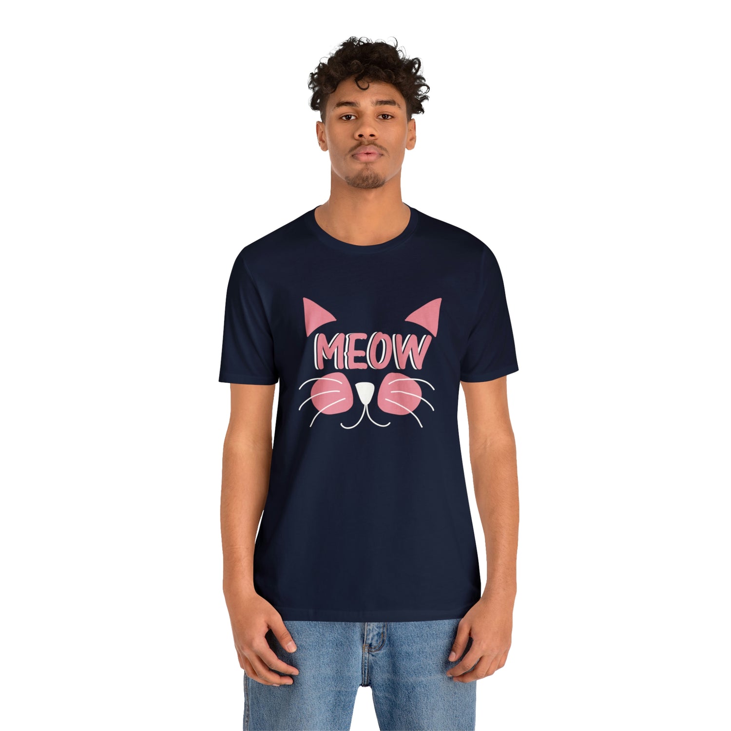 Meow - Unisex Jersey Short Sleeve Tee
