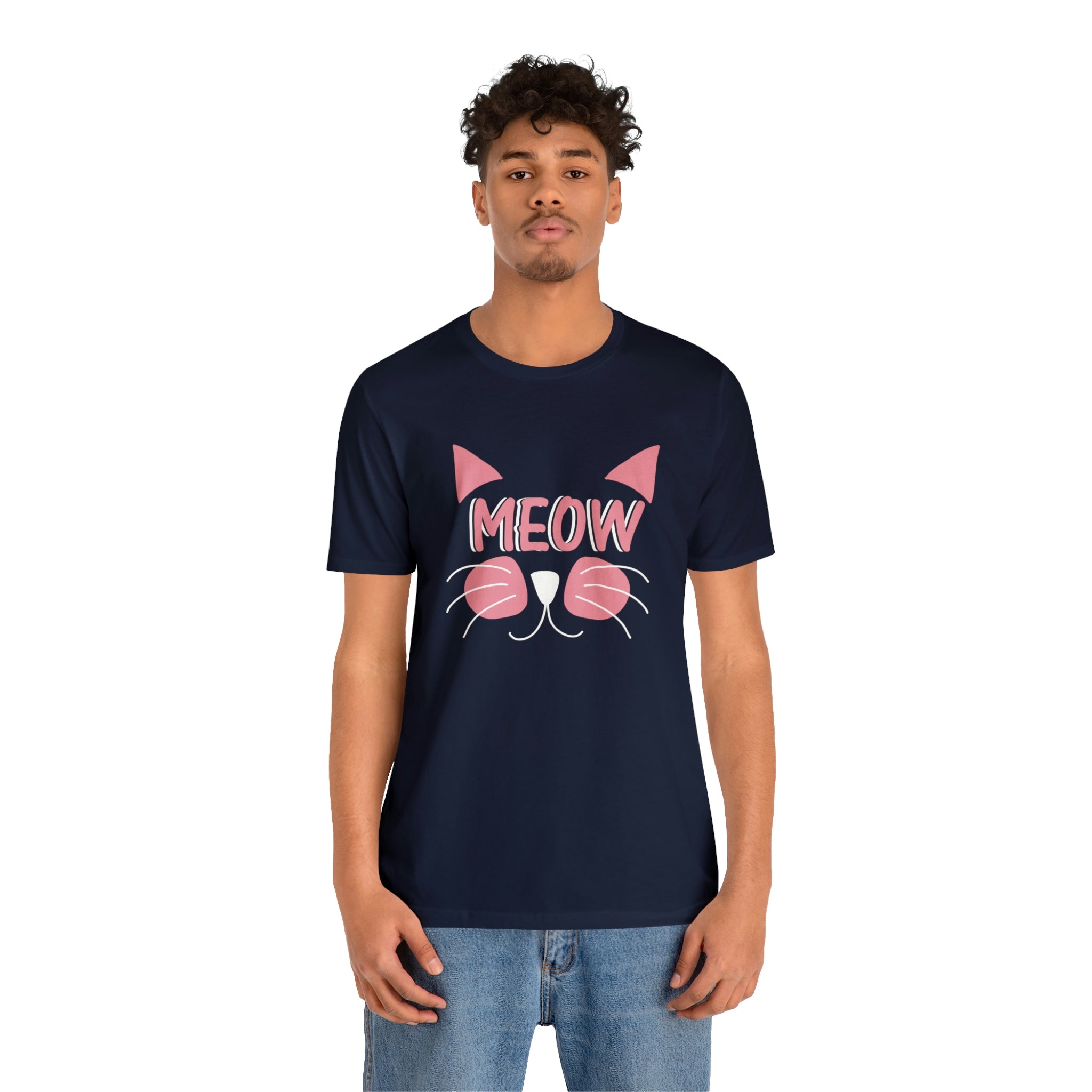 Meow - Unisex Jersey Short Sleeve Tee