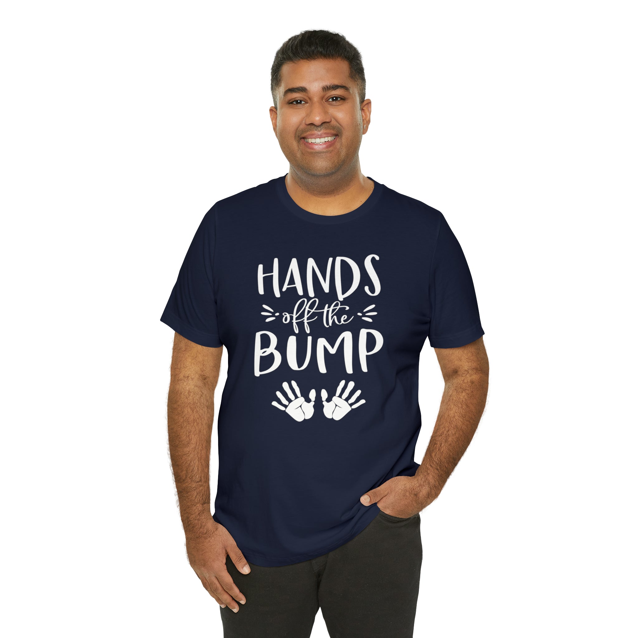 Hands Off The Bump - Unisex Jersey Short Sleeve Tee