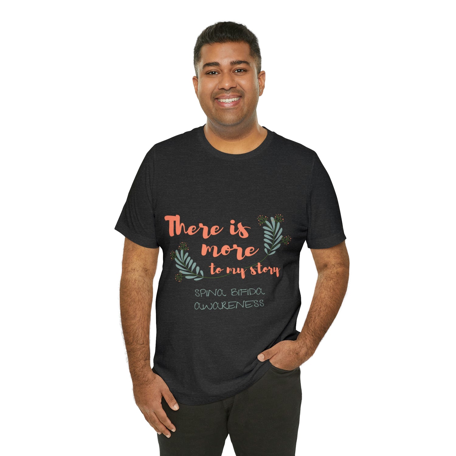 There Is More To My Story Spina Bifida Awareness - Unisex Jersey Short Sleeve Tee