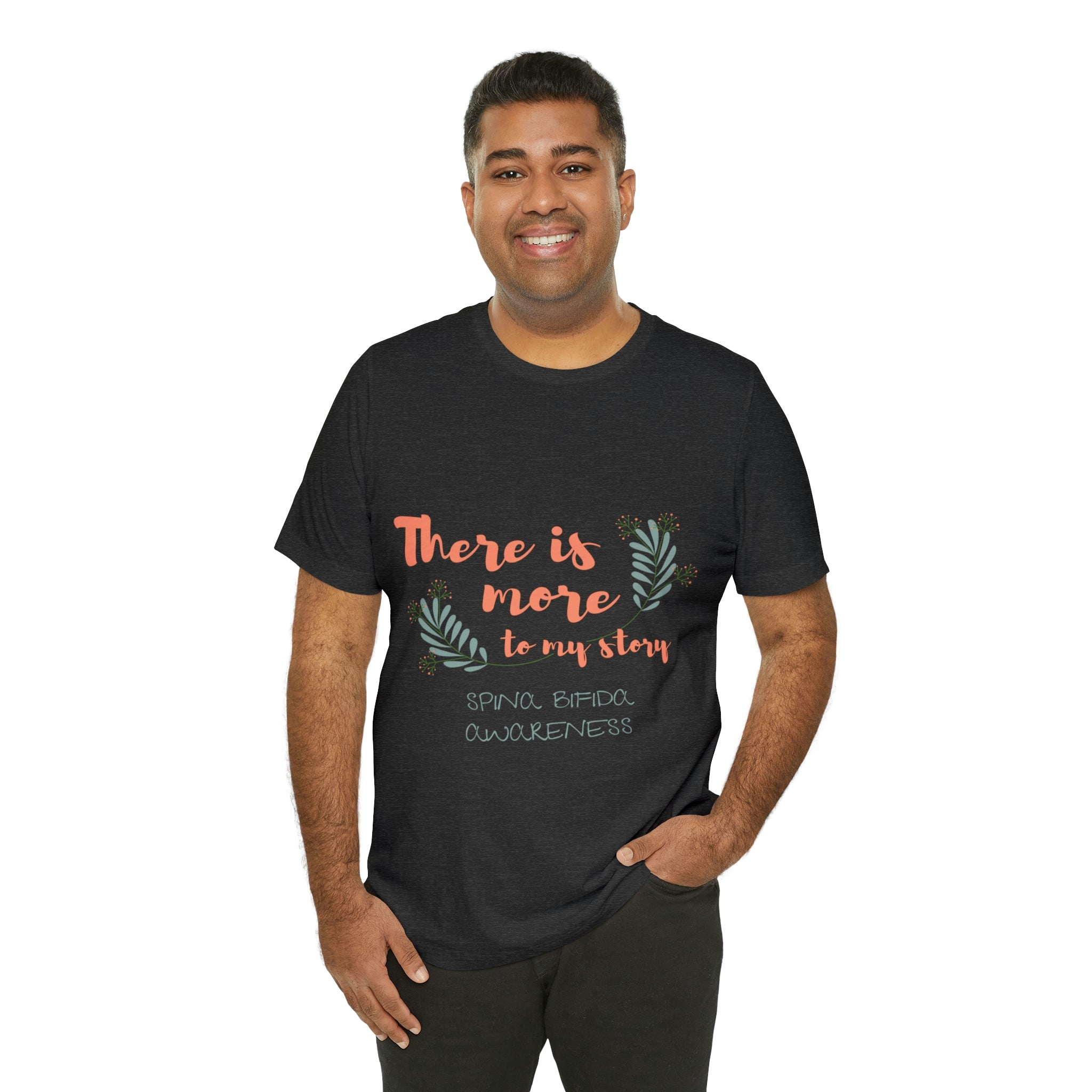 There Is More To My Story Spina Bifida Awareness - Unisex Jersey Short Sleeve Tee
