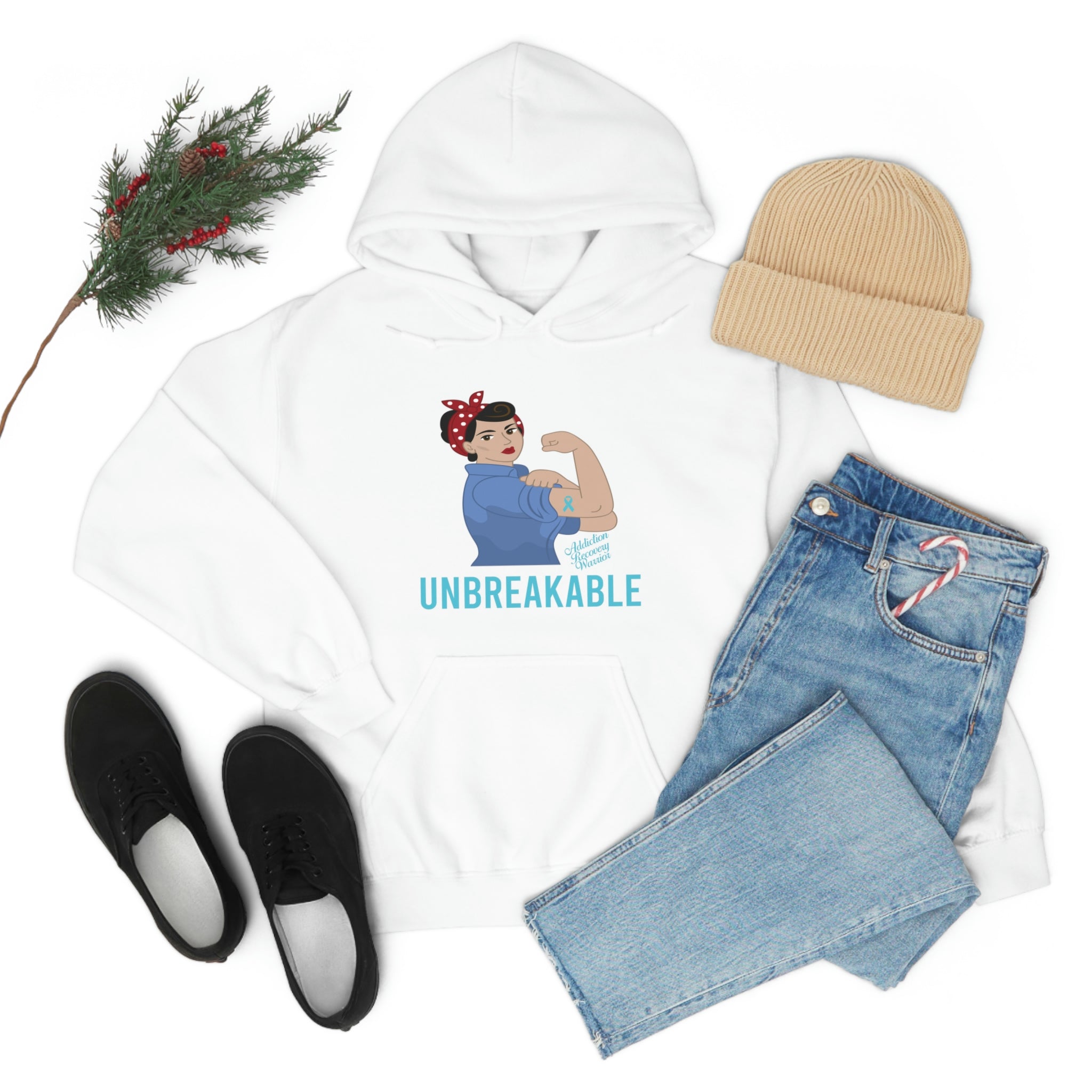 Unbreakable - Unisex Heavy Blend™ Hooded Sweatshirt