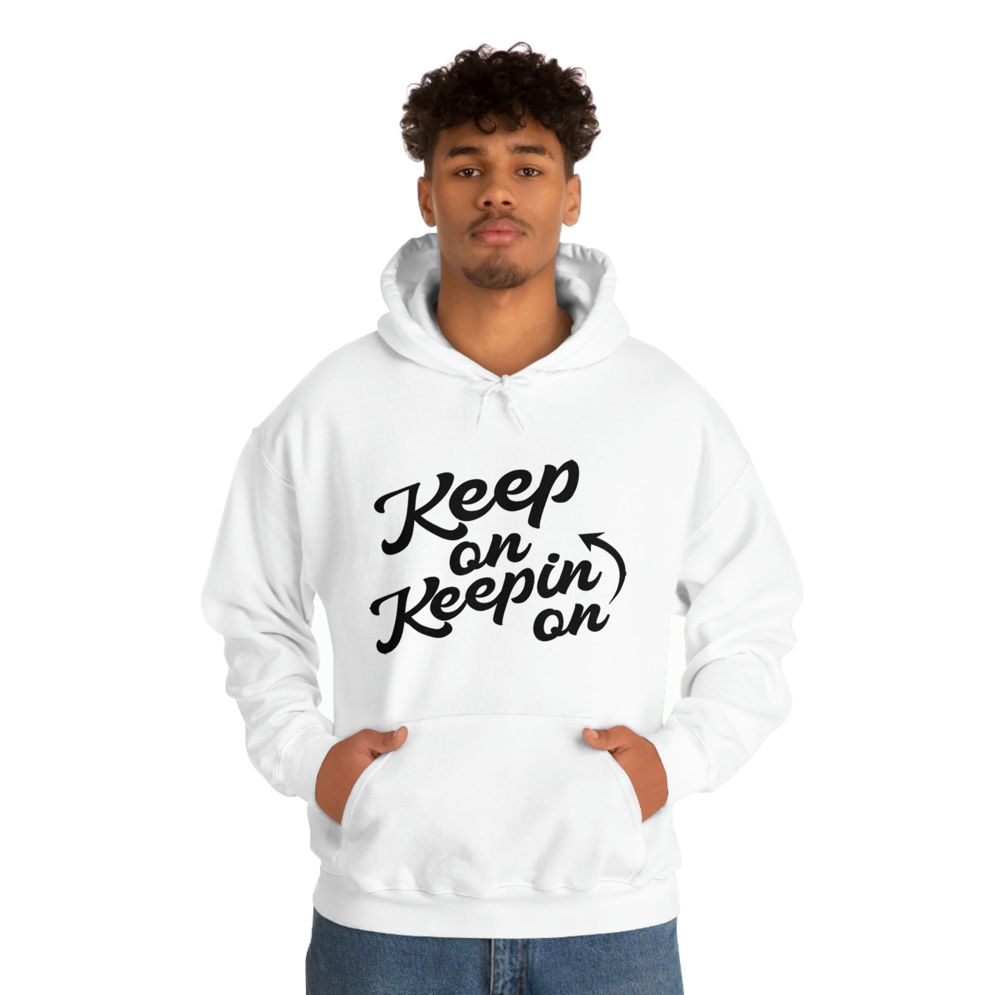 Keep On Keepin On - Unisex Heavy Blend™ Hooded Sweatshirt