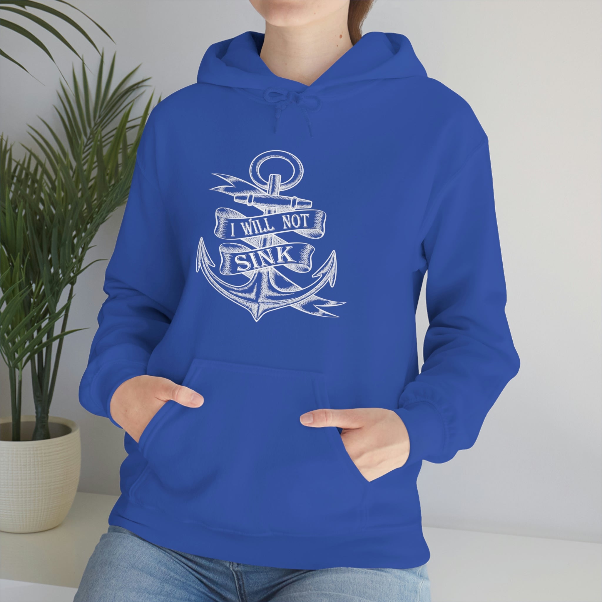 I Will Not Sink - Unisex Heavy Blend™ Hooded Sweatshirt