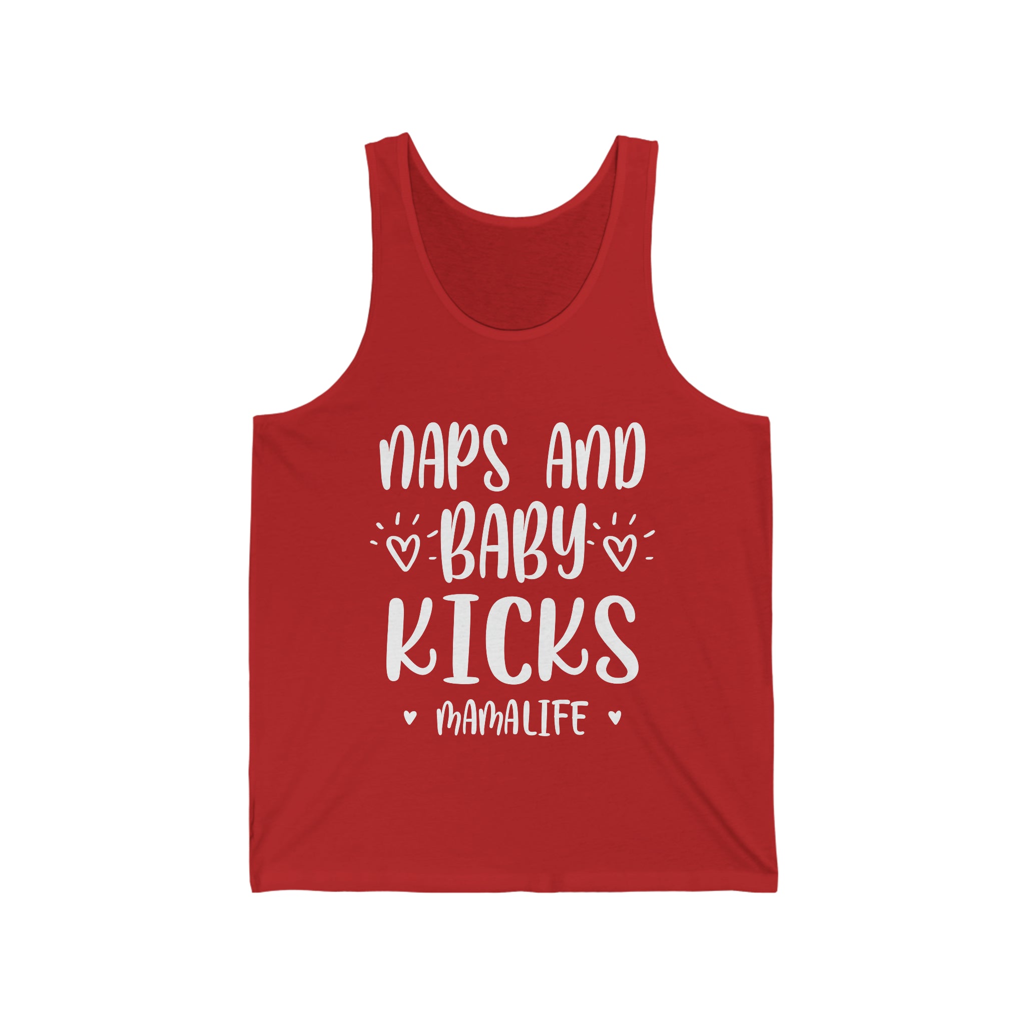 Naps & Baby Kicks - Unisex Jersey Tank Top