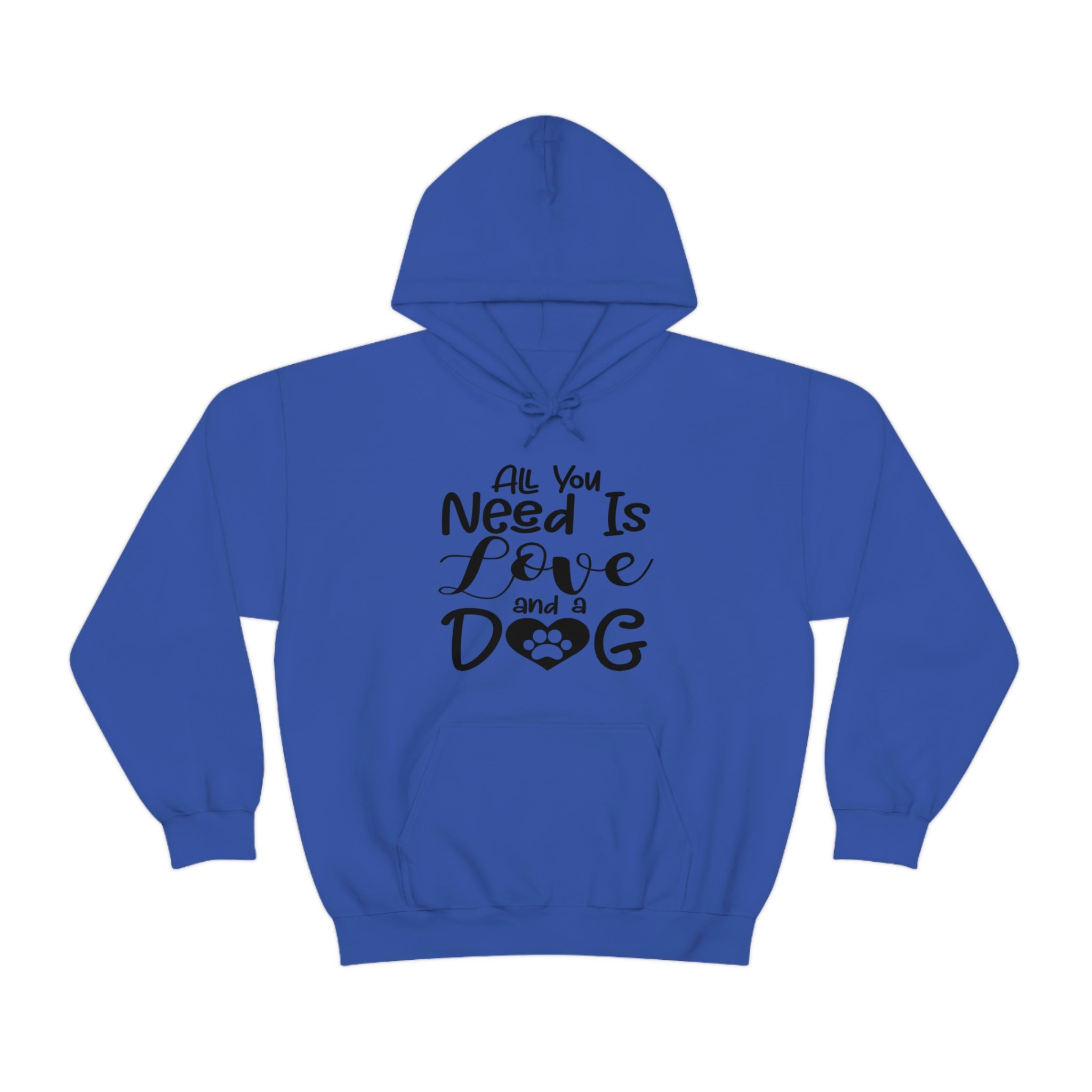All You Need Is Love & A Dog - Unisex Heavy Blend™ Hooded Sweatshirt