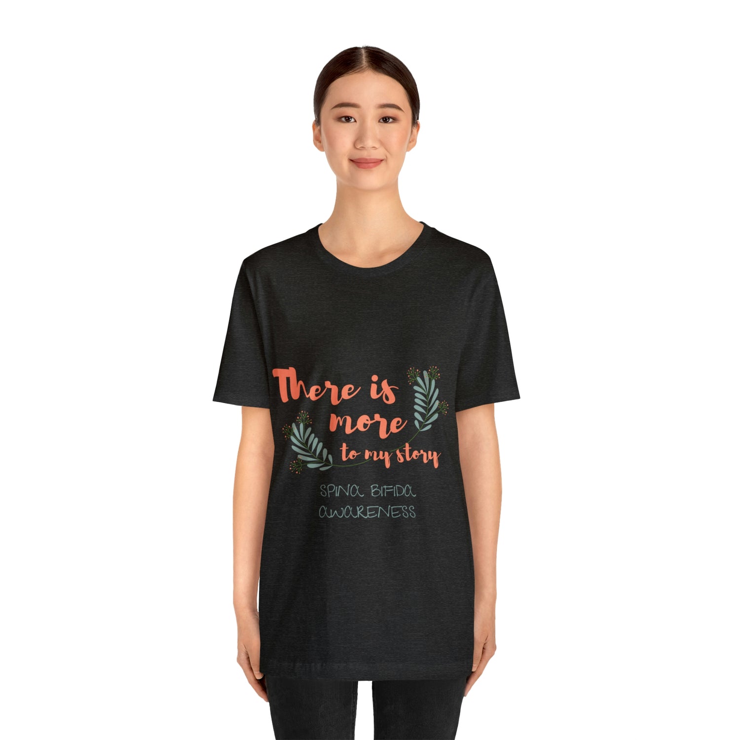 There Is More To My Story Spina Bifida Awareness - Unisex Jersey Short Sleeve Tee