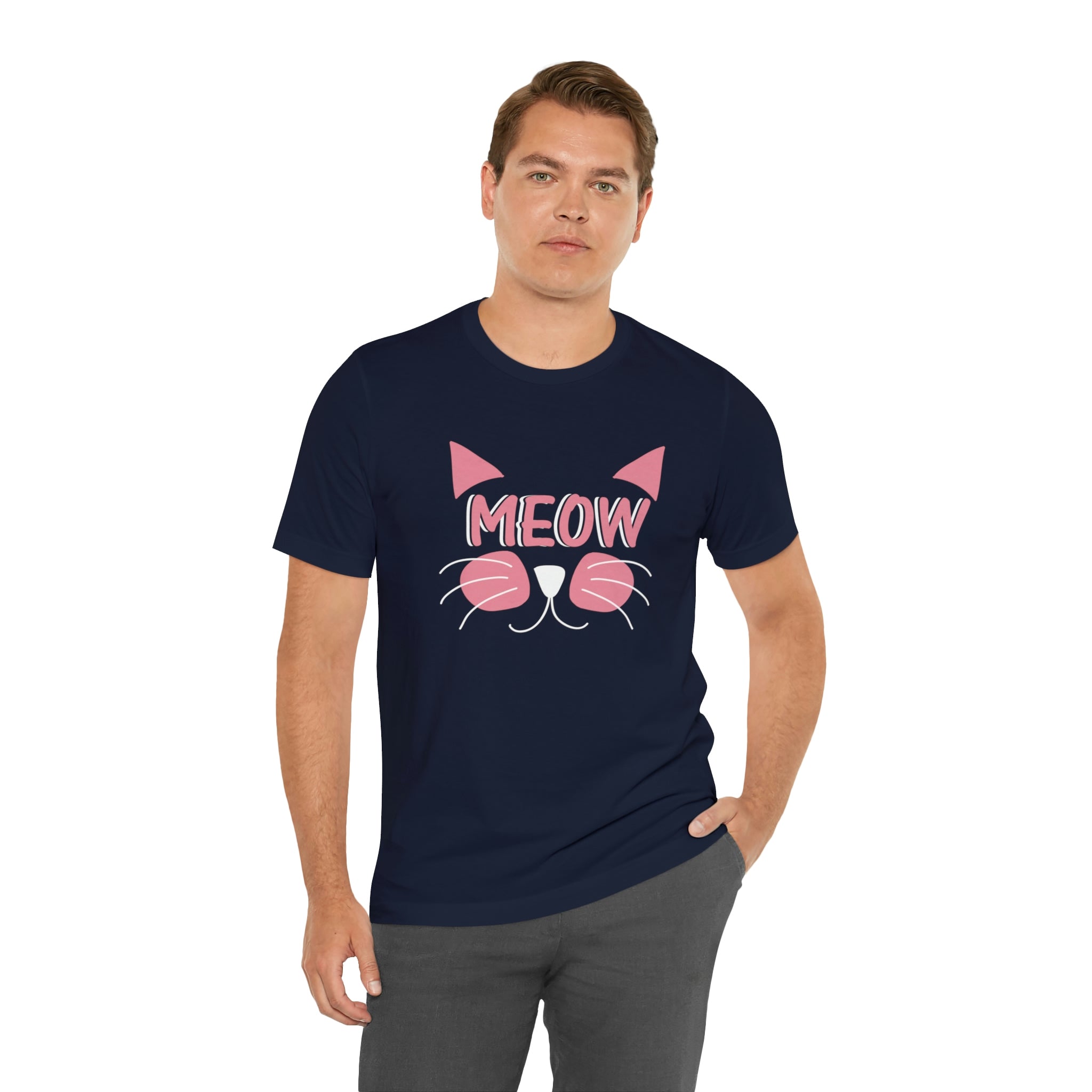 Meow - Unisex Jersey Short Sleeve Tee
