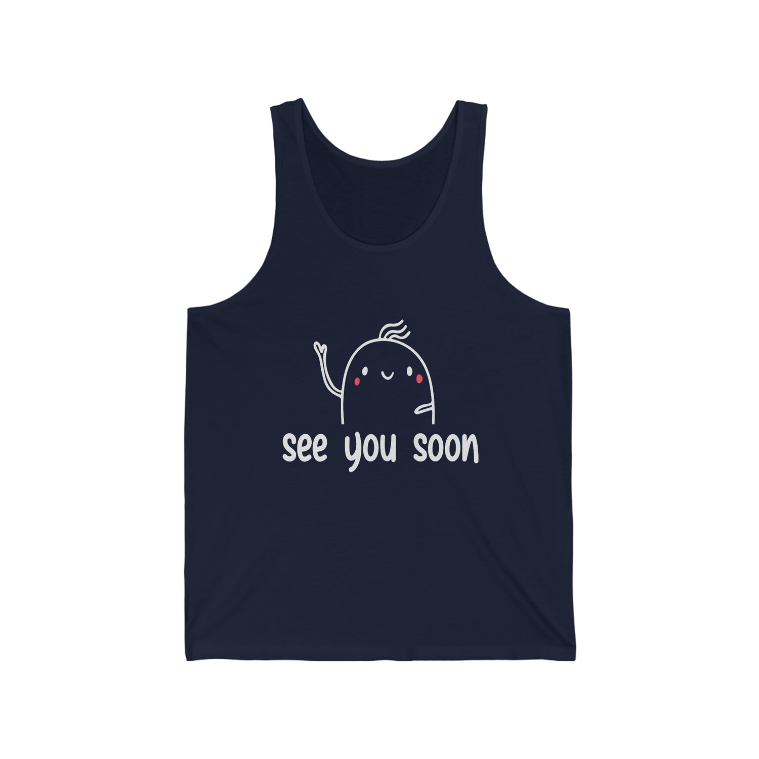 See You Soon - Unisex Jersey Tank Top