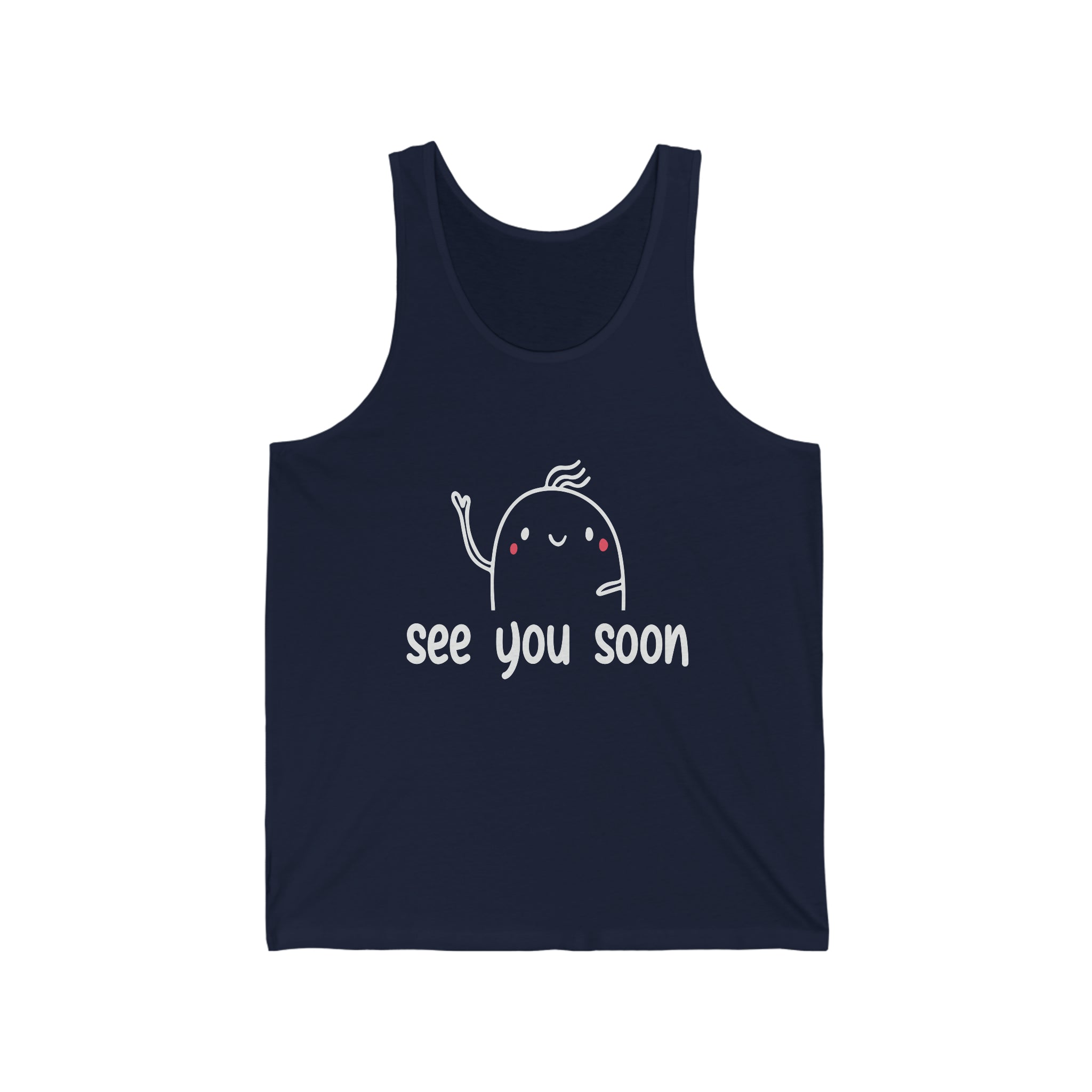 See You Soon - Unisex Jersey Tank Top