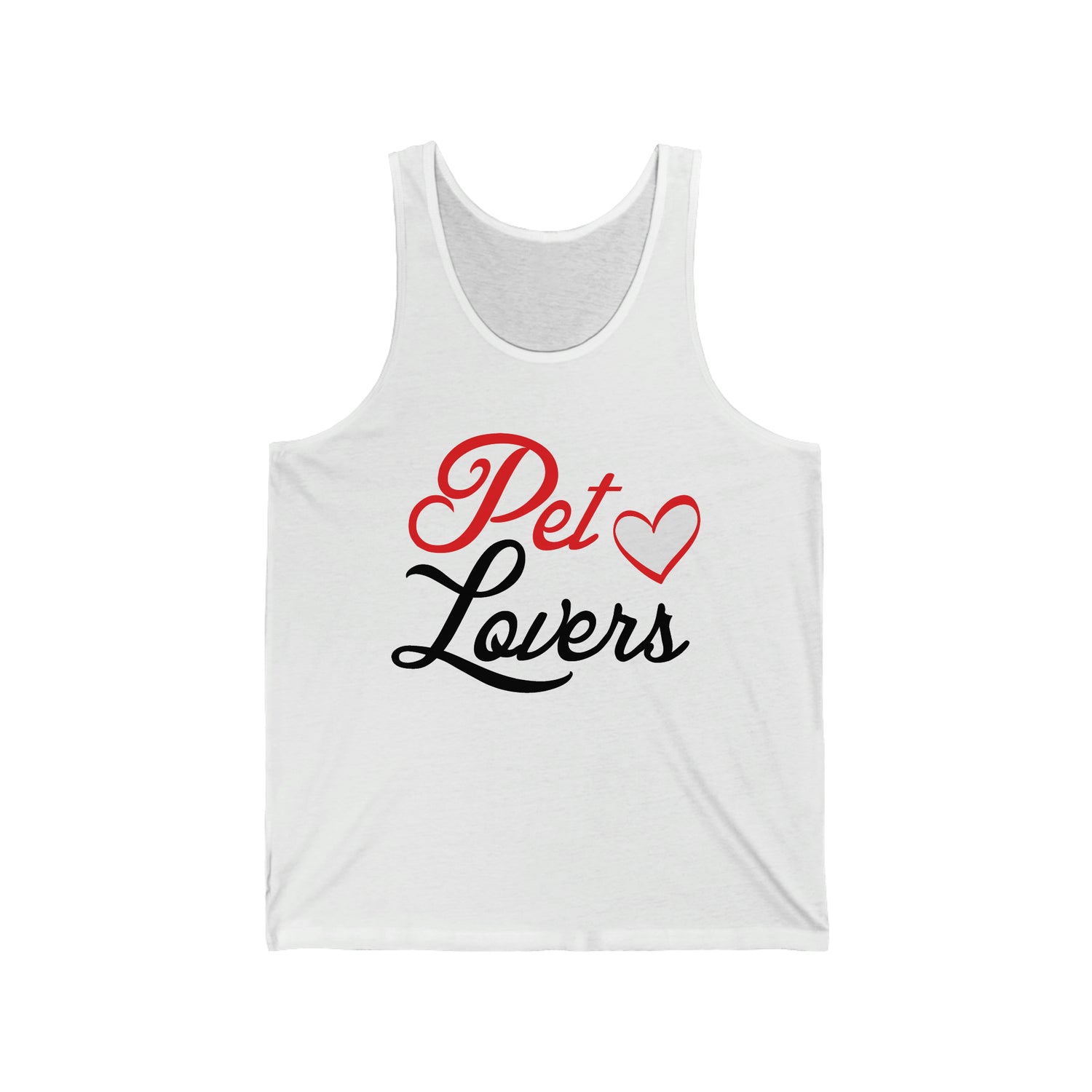 Pet Lovers  - Unisex Jersey Tank Top