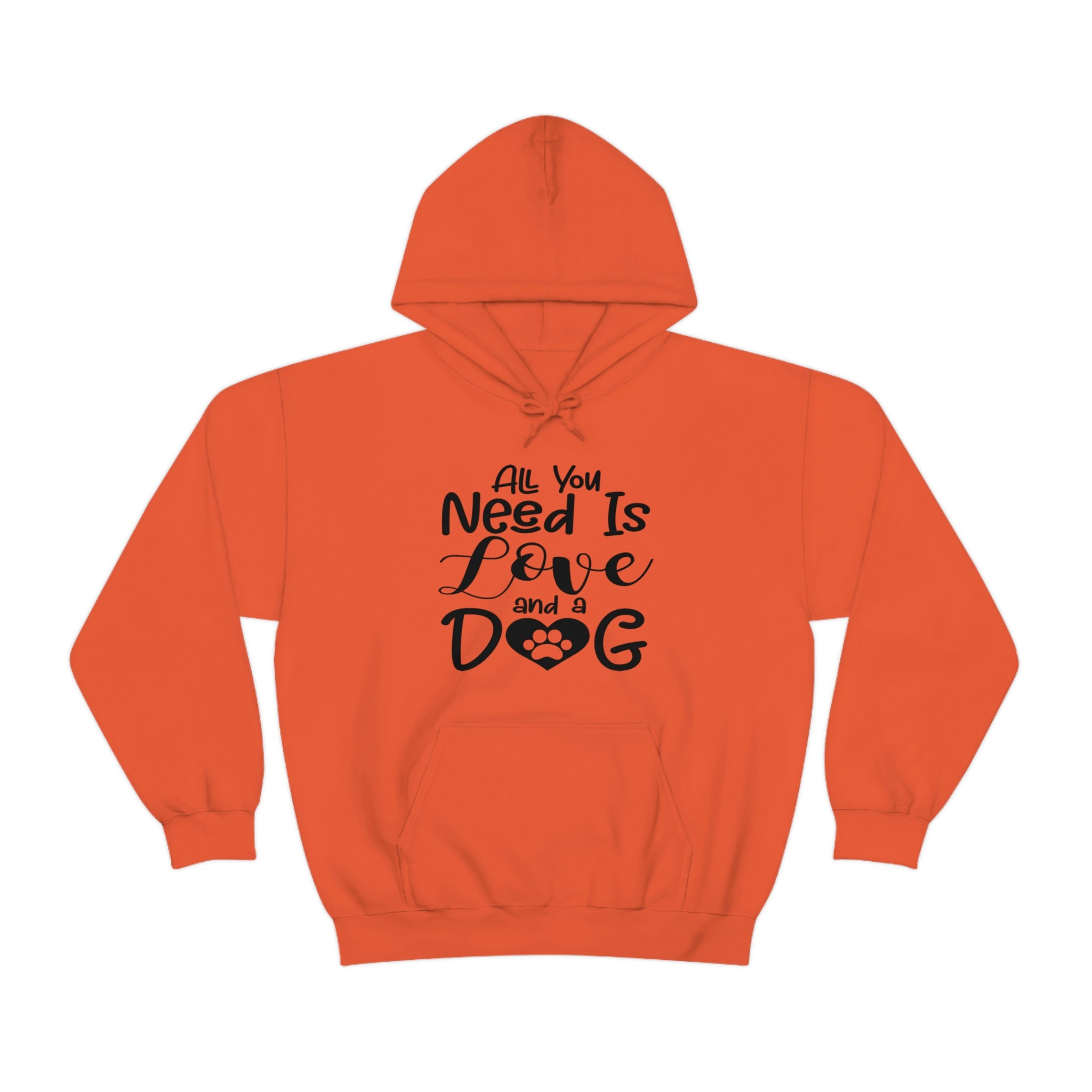 All You Need Is Love & A Dog - Unisex Heavy Blend™ Hooded Sweatshirt
