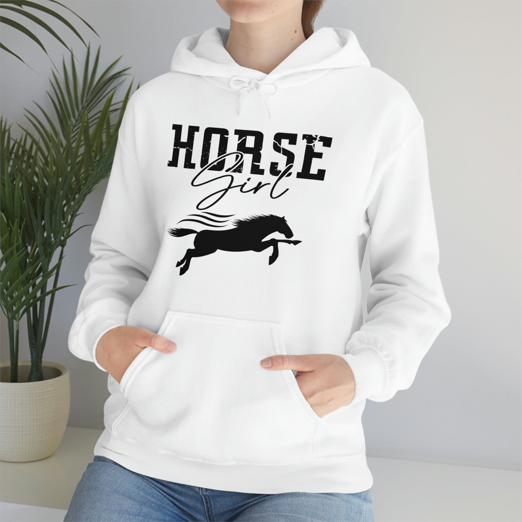 Horse Girl - Unisex Heavy Blend™ Hooded Sweatshirt