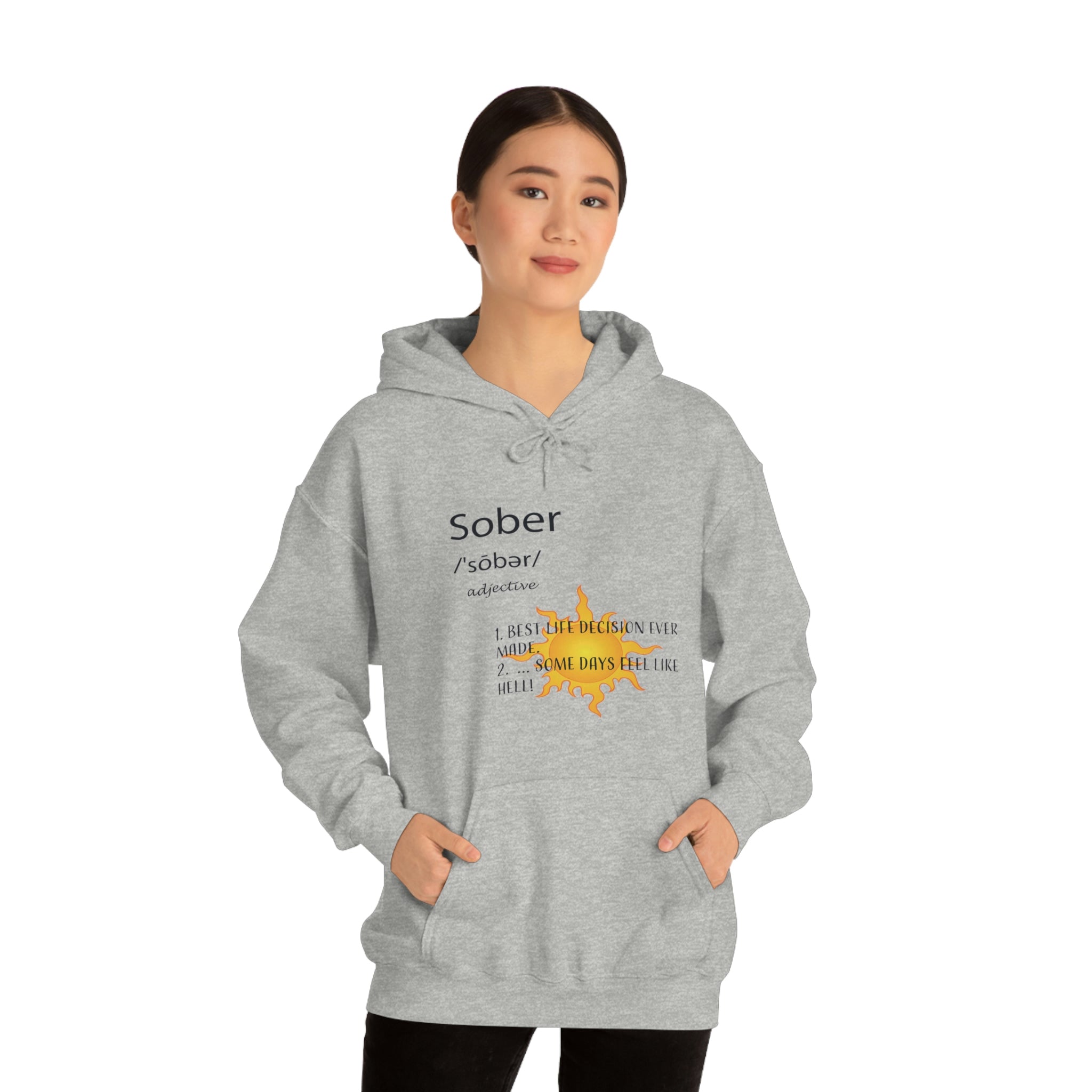 Sober - Unisex Heavy Blend™ Hooded Sweatshirt