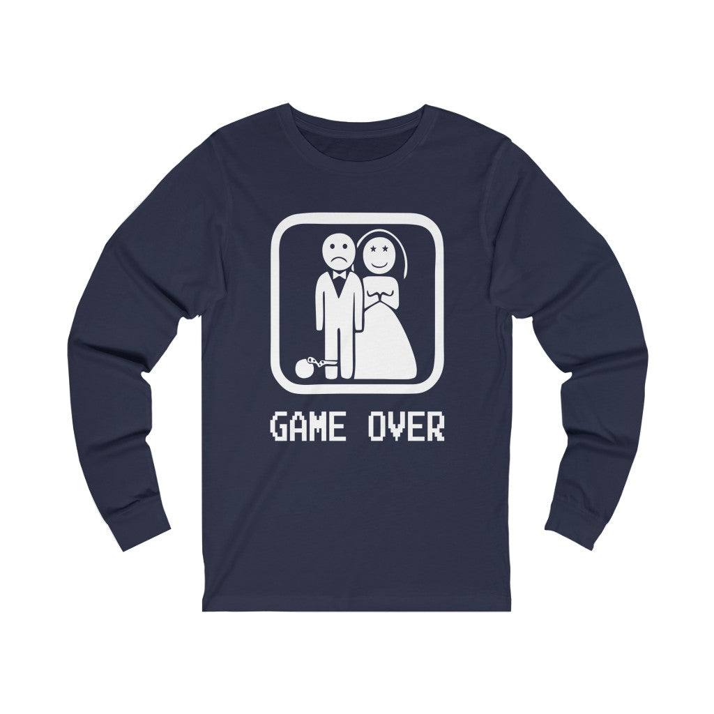 Game Over - Unisex Jersey Long Sleeve Tee