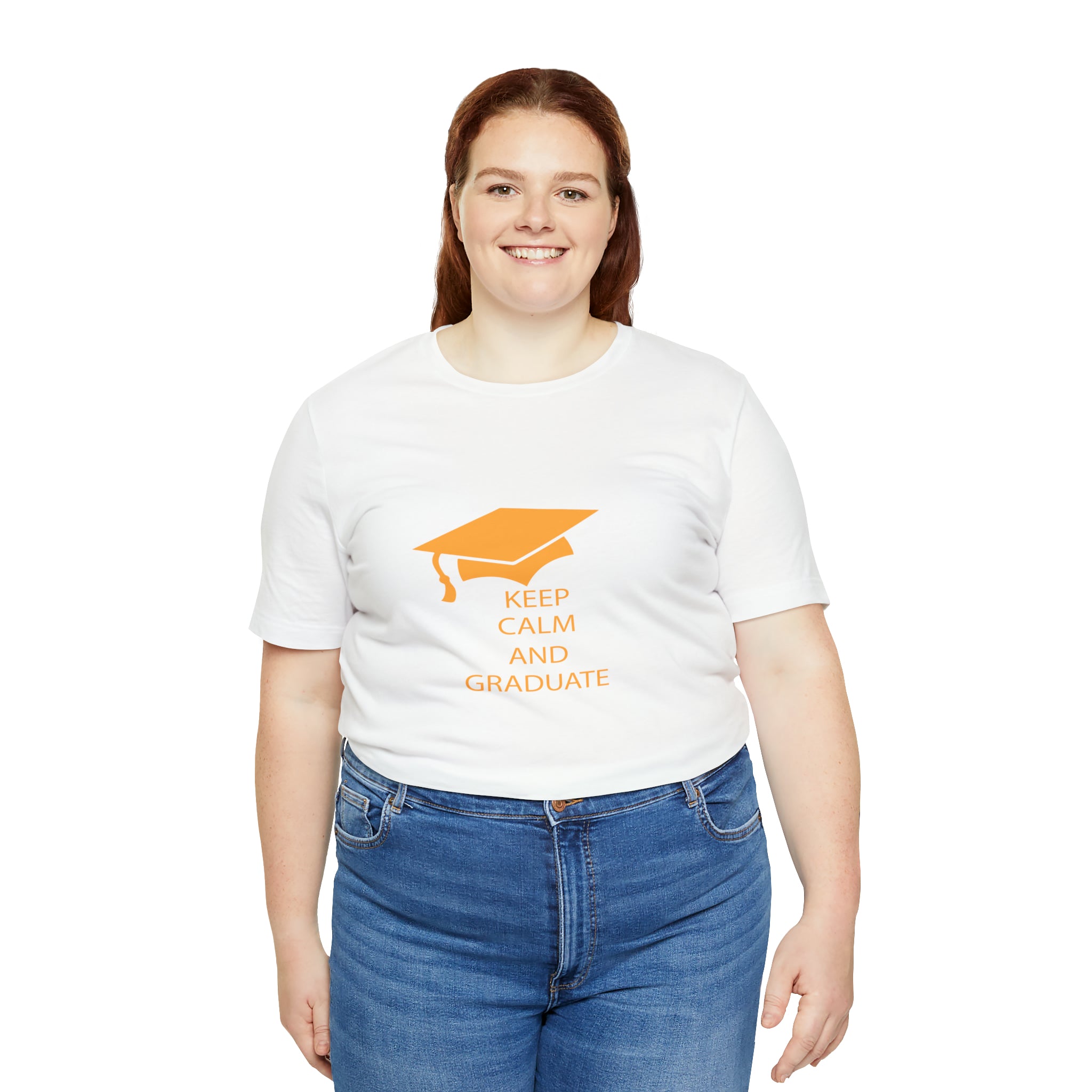 Keep Calm And Graduate - Unisex Jersey Short Sleeve Tee