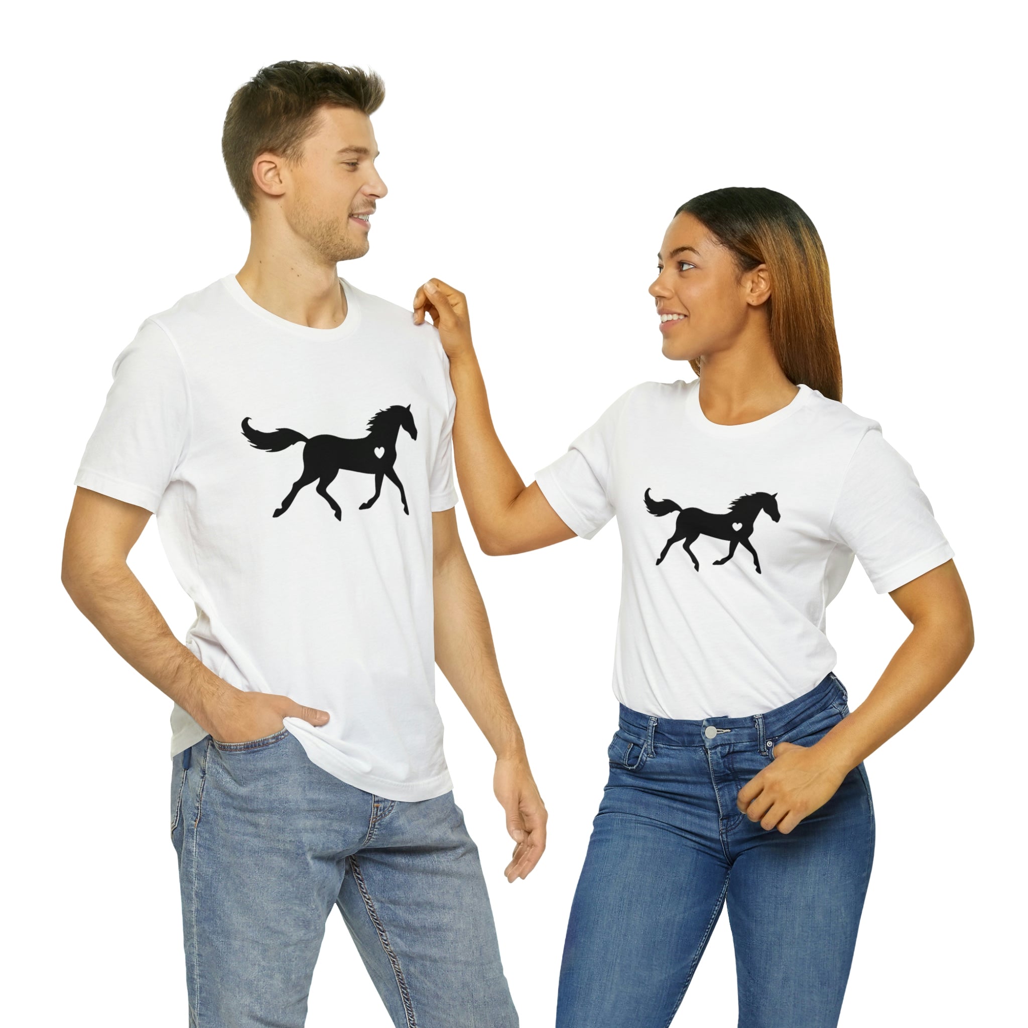 Horse Heart - Unisex Jersey Short Sleeve Tee